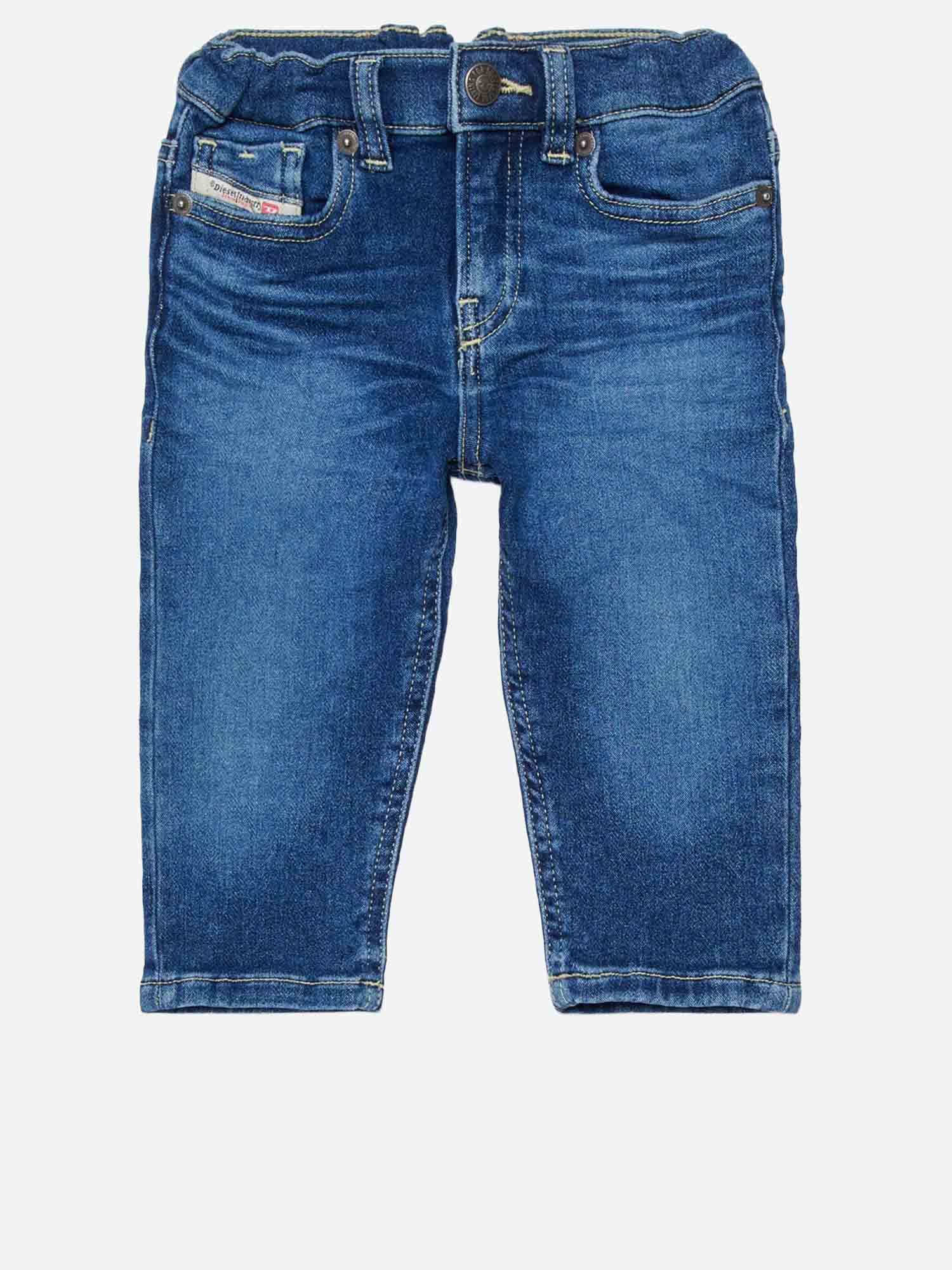 DIESEL KIDS JEANS D-GALE IN MISTO COTONE STRETCH
