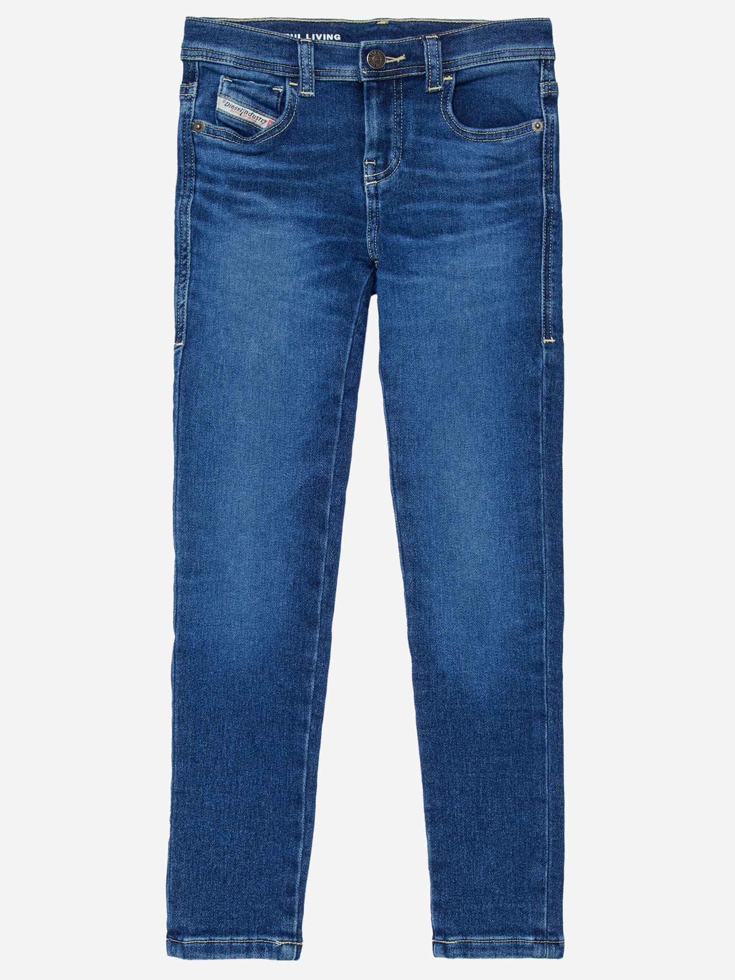 DIESEL KIDS JEANS 2017 SLANDY IN MISTO COTONE STRETCH