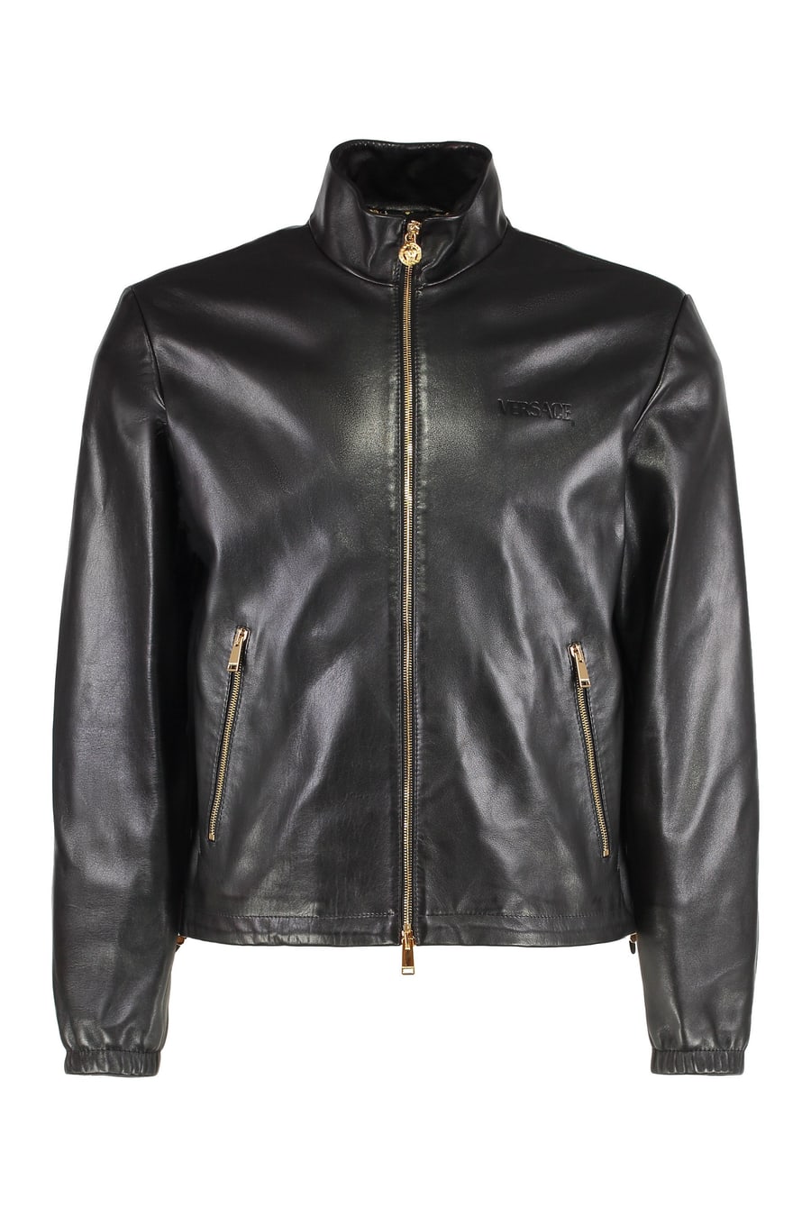 Versace Giacca in pelle