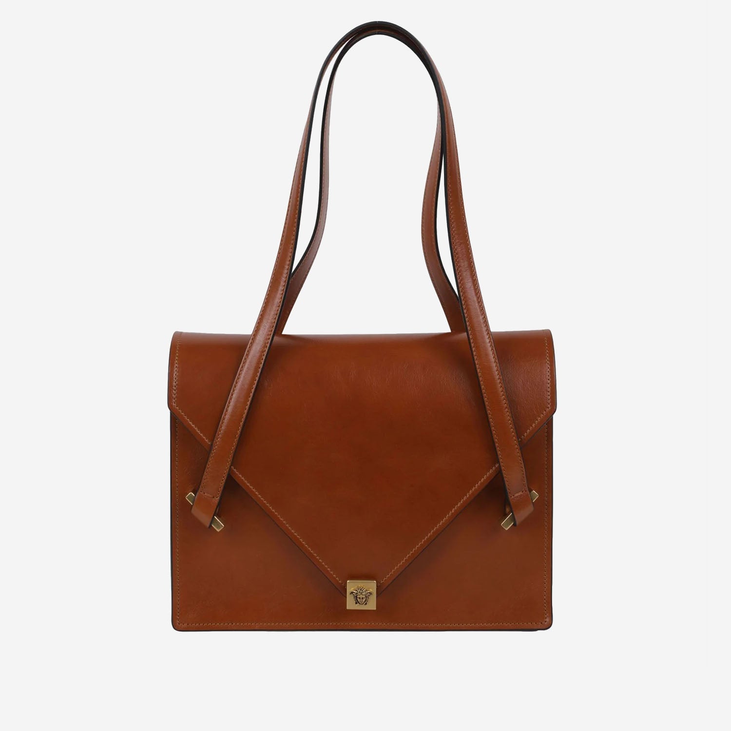 Versace SEVERINE BORSA A SPALLA IN PELLE