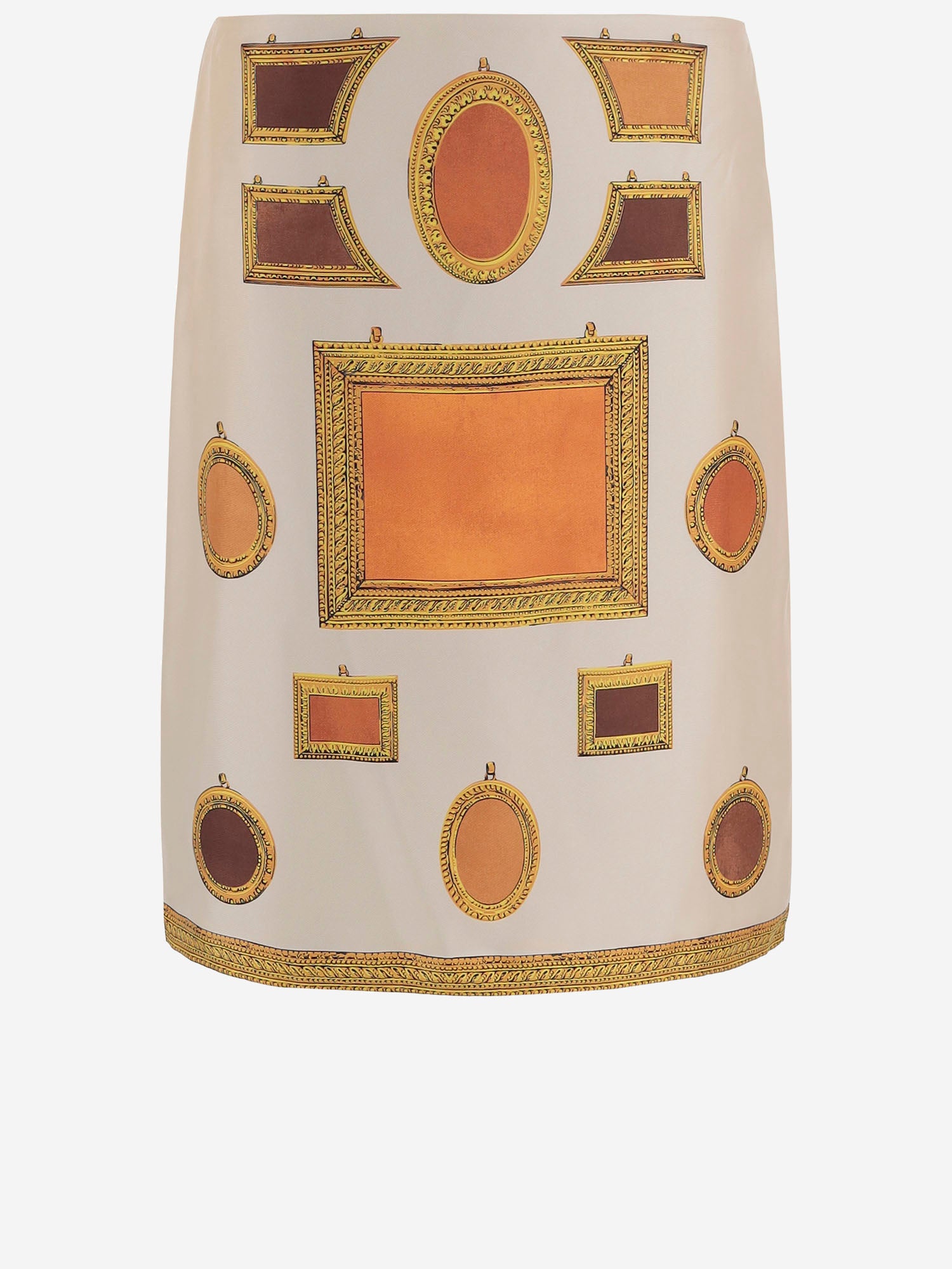 Versace GONNA IN SETA CON STAMPA