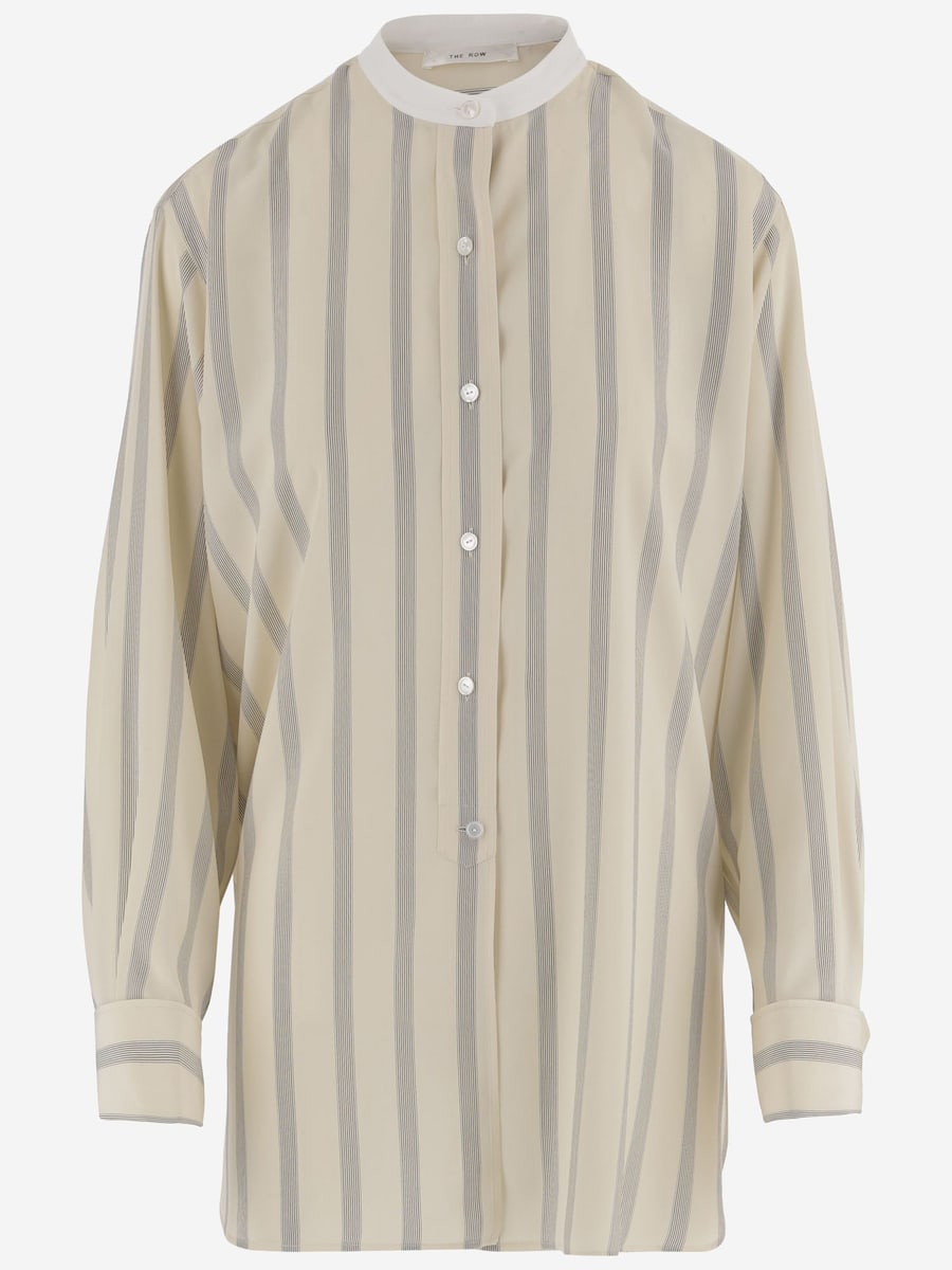 The Row Camicia falco in seta