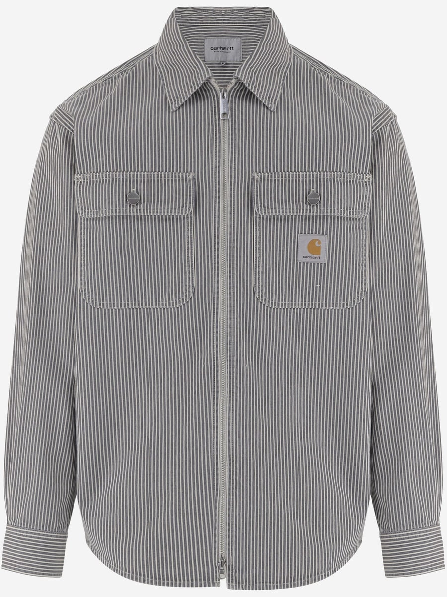 Carhartt WIP Camicia in cotone con patch logo