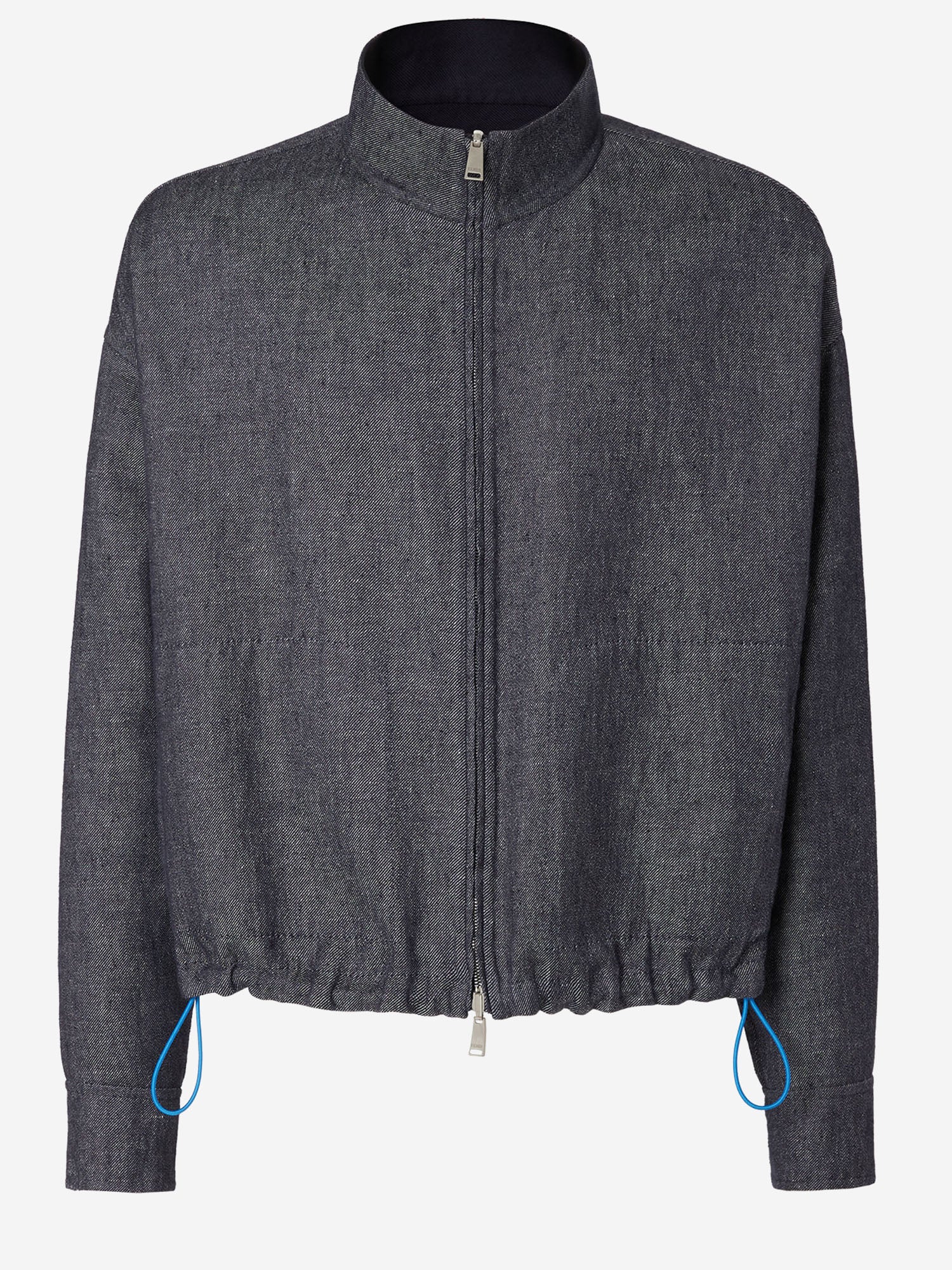 Fendi GIACCA REVERSIBILE IN LINO E COTONE