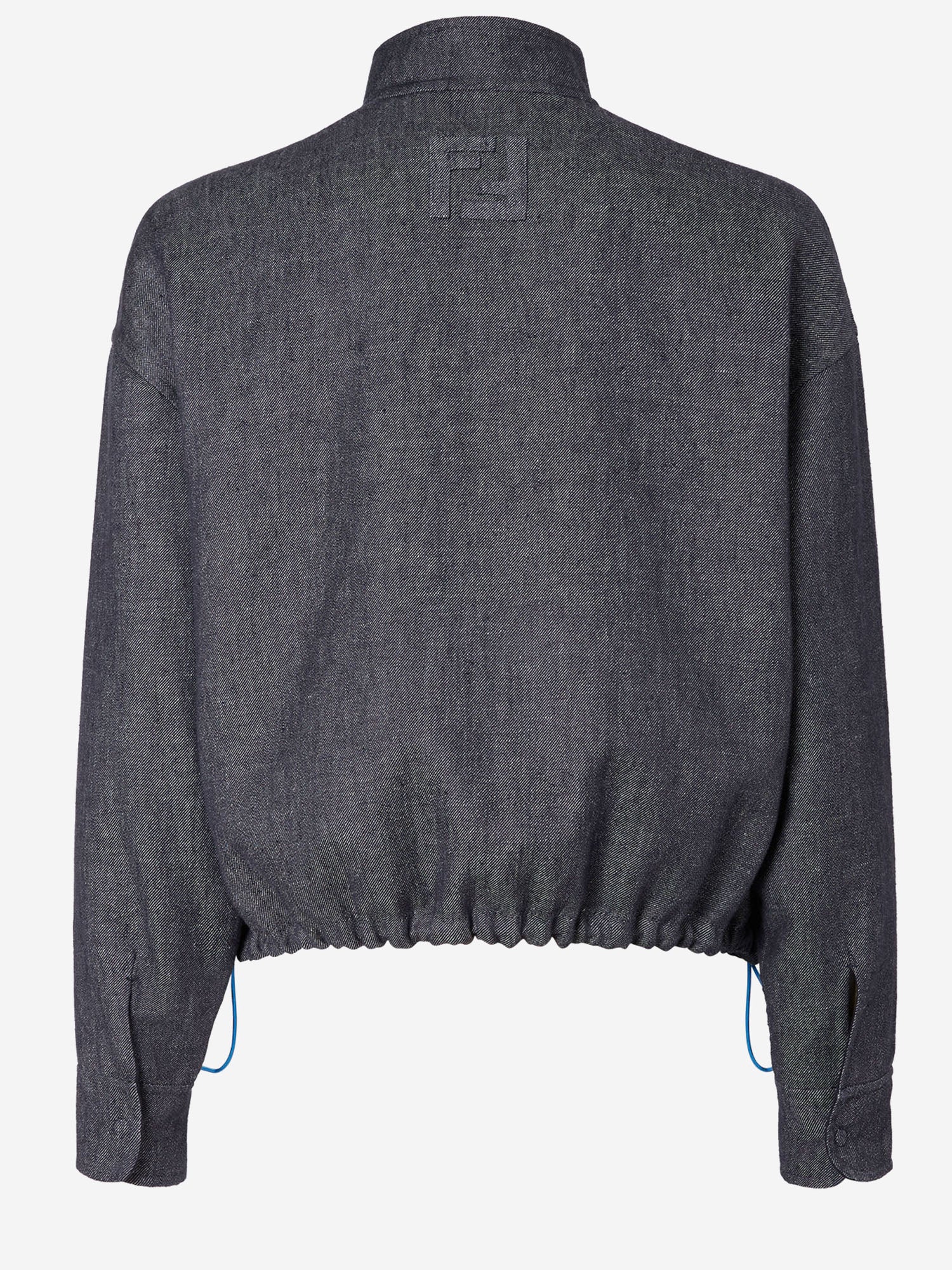 Fendi GIACCA REVERSIBILE IN LINO E COTONE, view 2