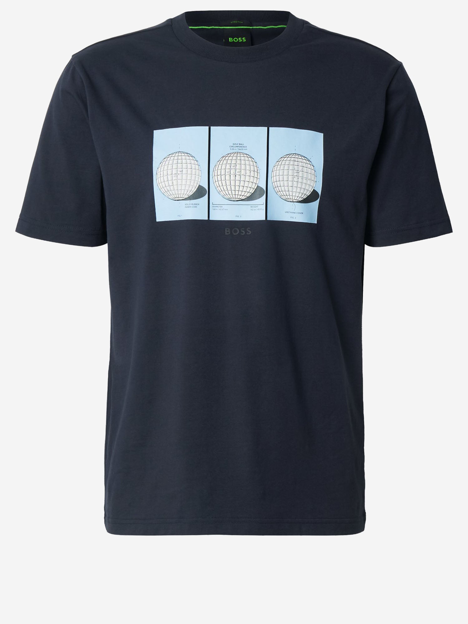HUGO BOSS T-SHIRT IN COTONE CON STAMPA