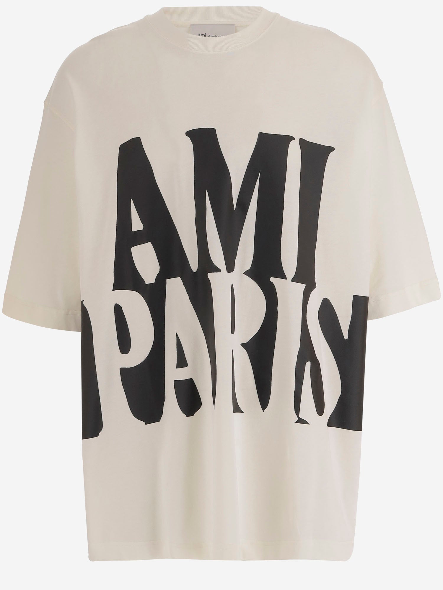 AMI T-SHIRT IN COTONE CON LOGO