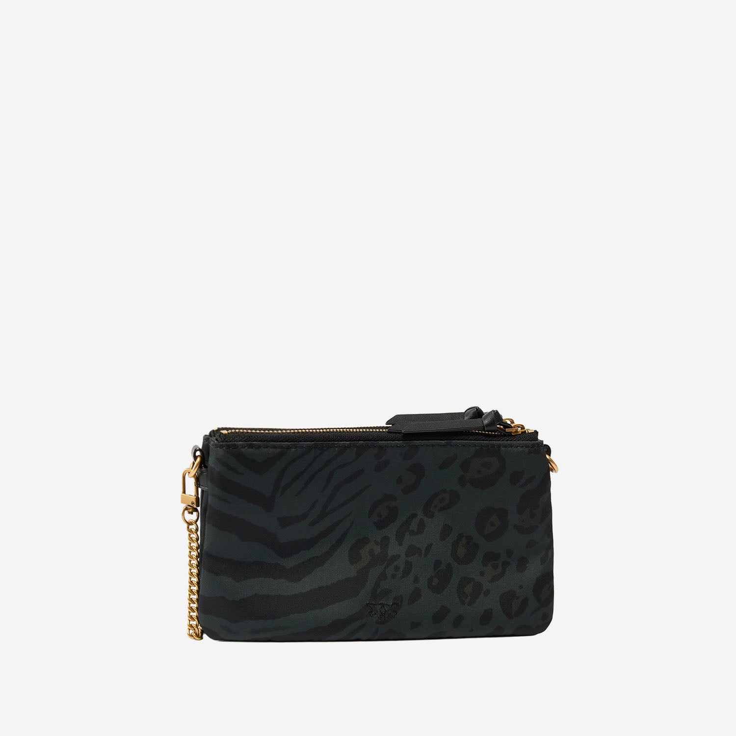 Pinko BORSA A TRACOLLA CON STAMPA ANIMALIER, view 2