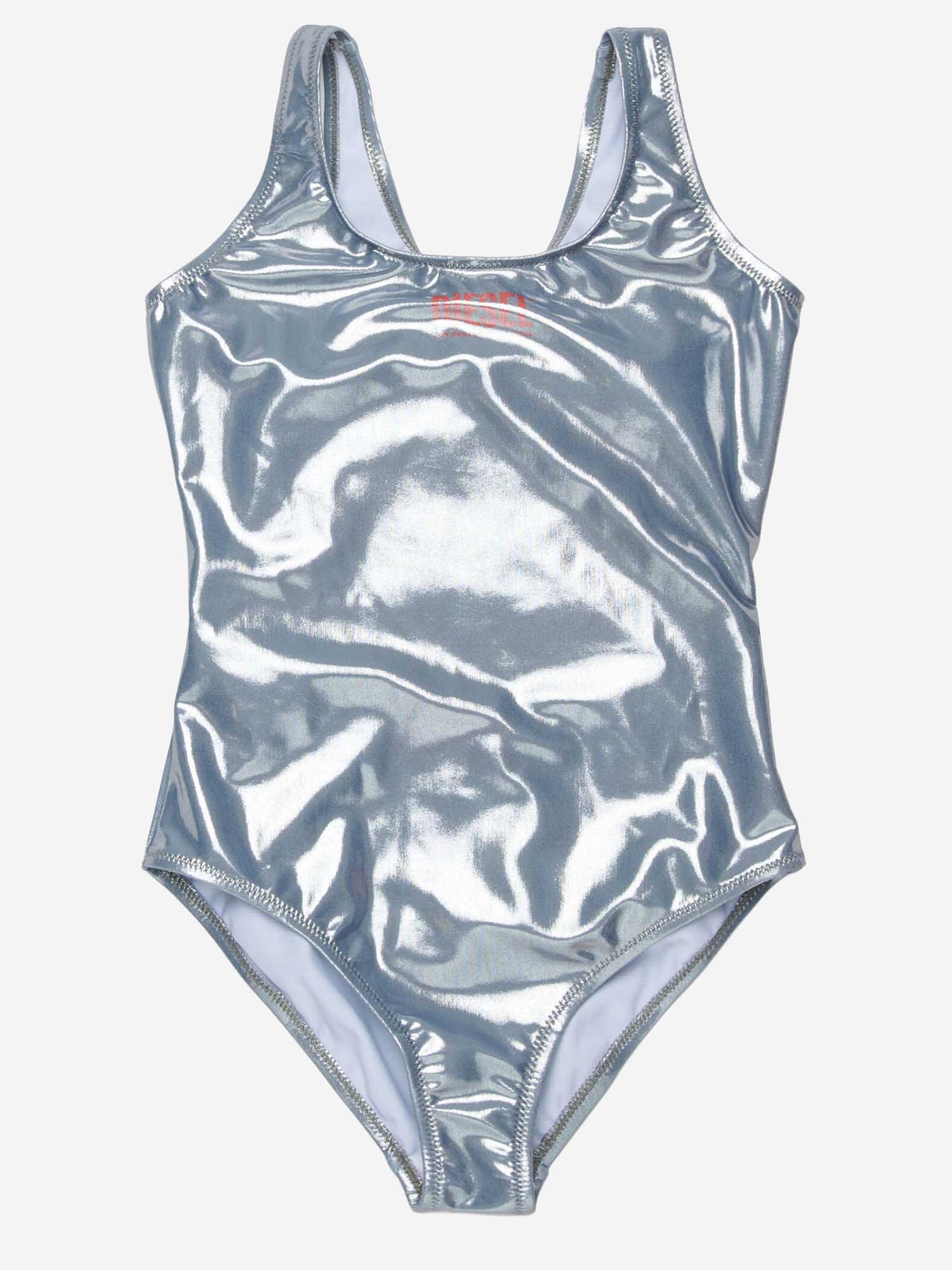 DIESEL KIDS COSTUME DA BAGNO MIFOG CON EFFETTO METALLIZZATO