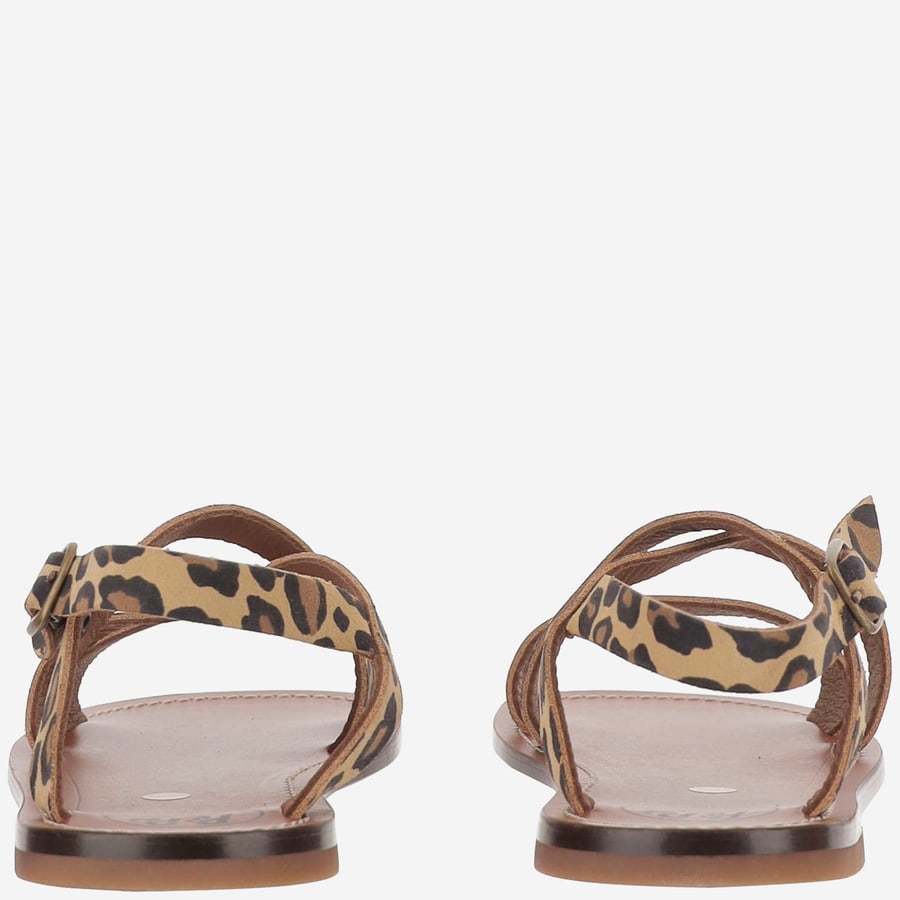PèPè KIDS SANDALI IN PELLE CON MOTIVO ANIMALIER, view 3