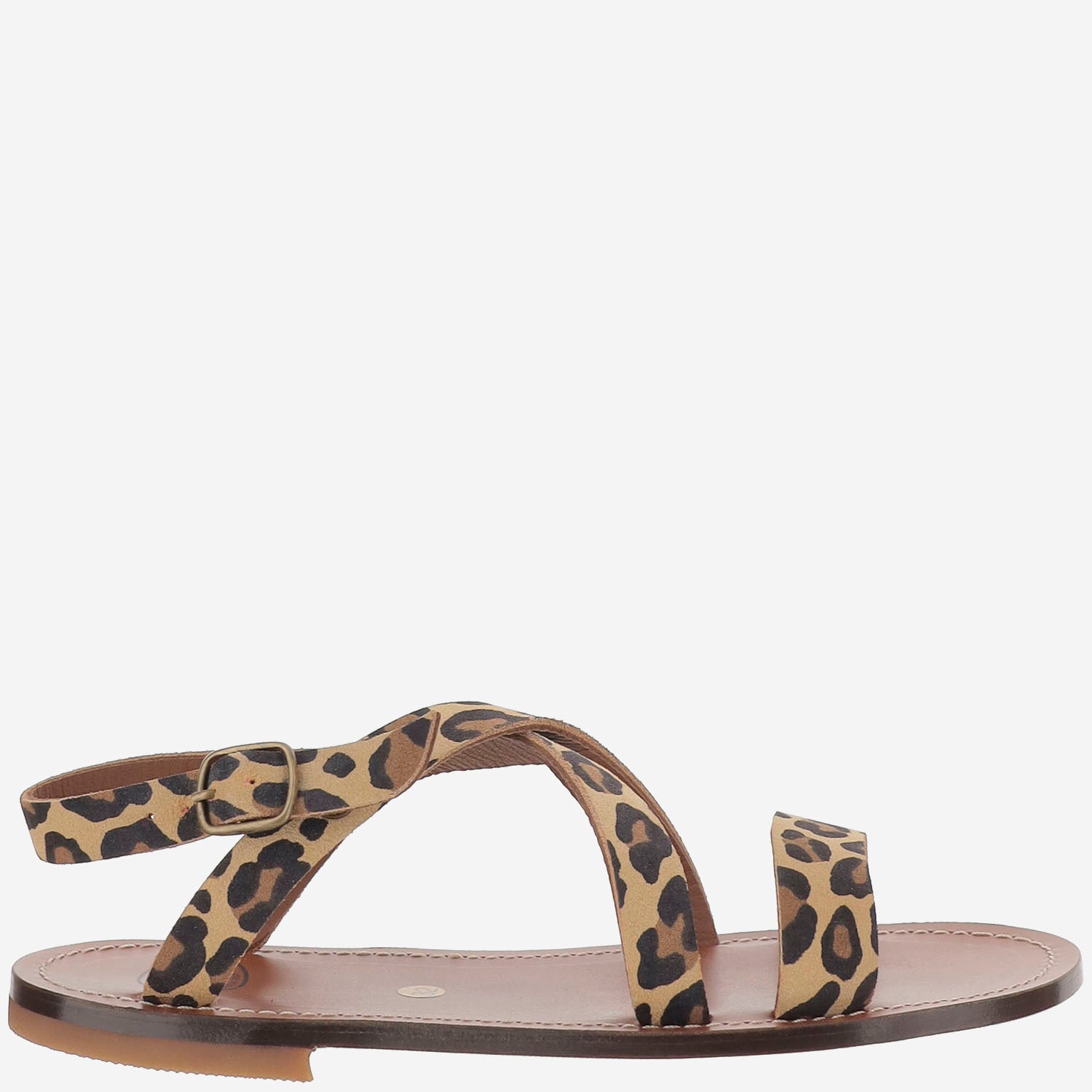 PèPè KIDS SANDALI IN PELLE CON MOTIVO ANIMALIER