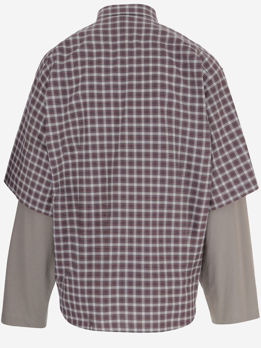 Balenciaga Camicia Wrong Sleeve in cotone, view 2