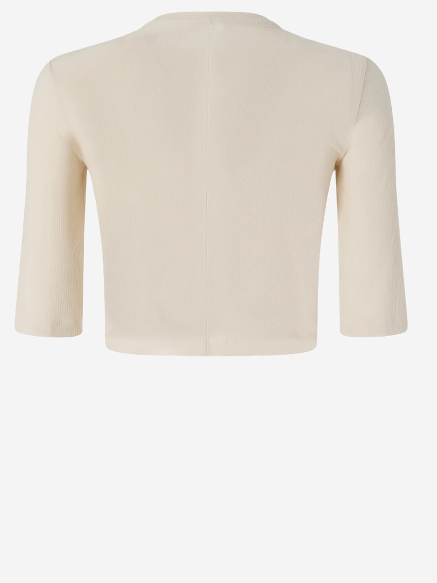 Pinko MAGLIA CROPPED KIMBERLY CON CATENA, view 2
