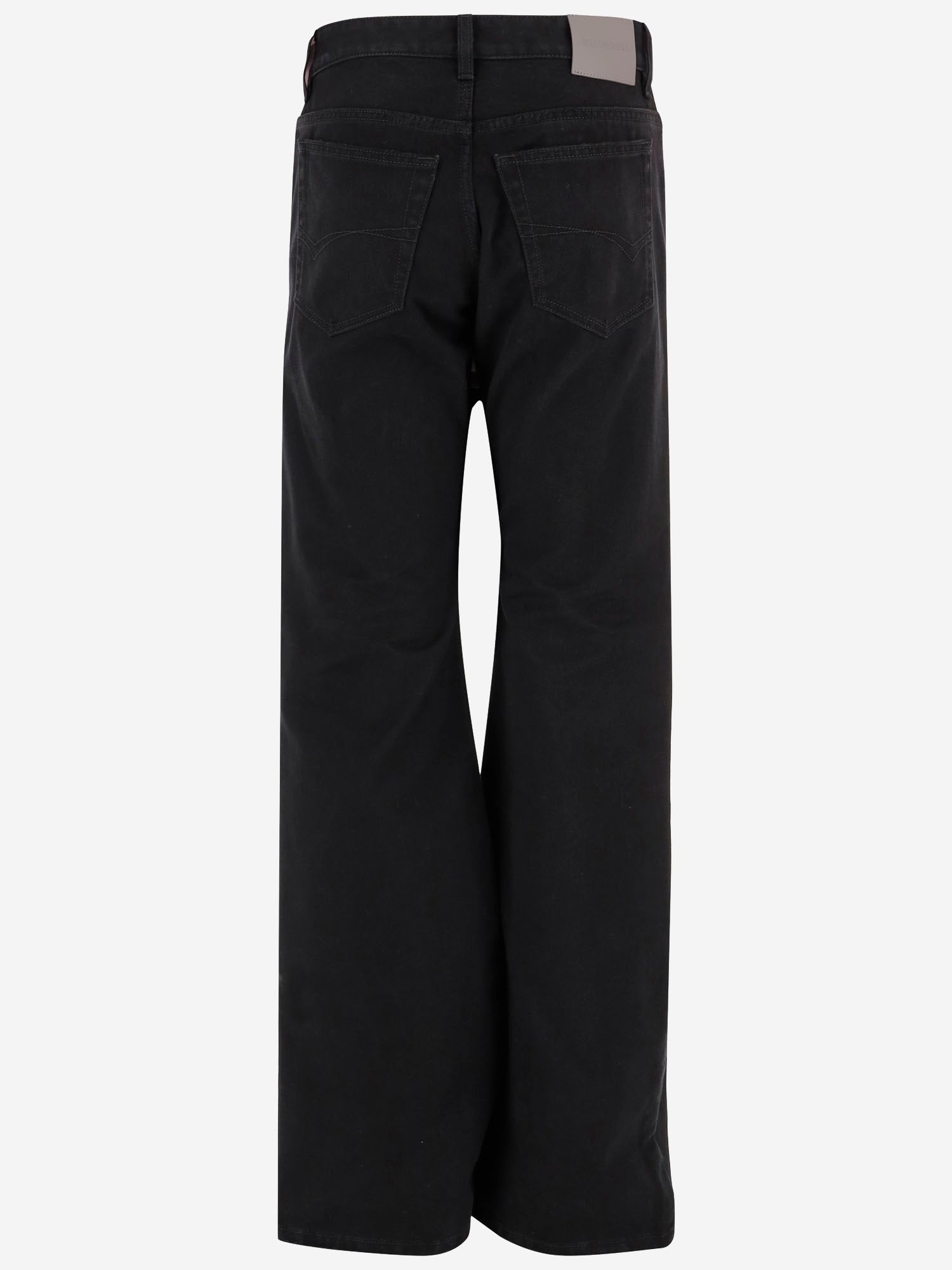 Balenciaga JEANS IN DENIM DI COTONE, view 2