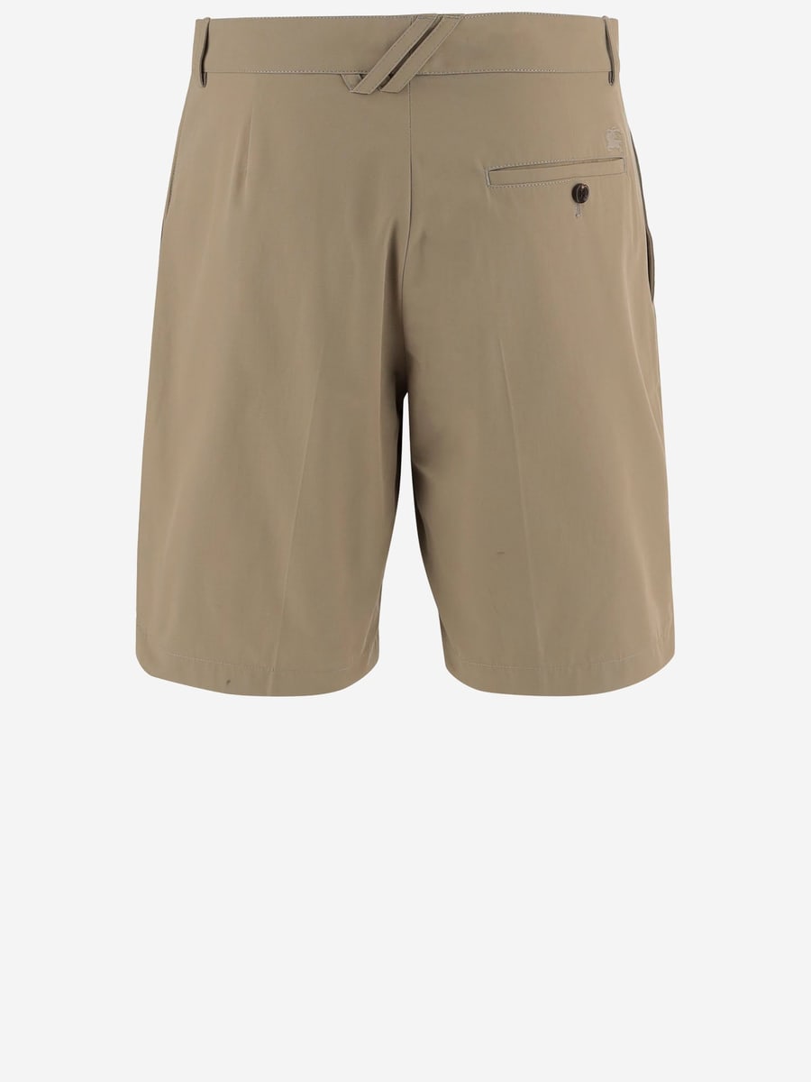 Burberry PANTALONI CORTI IN COTONE, view 2