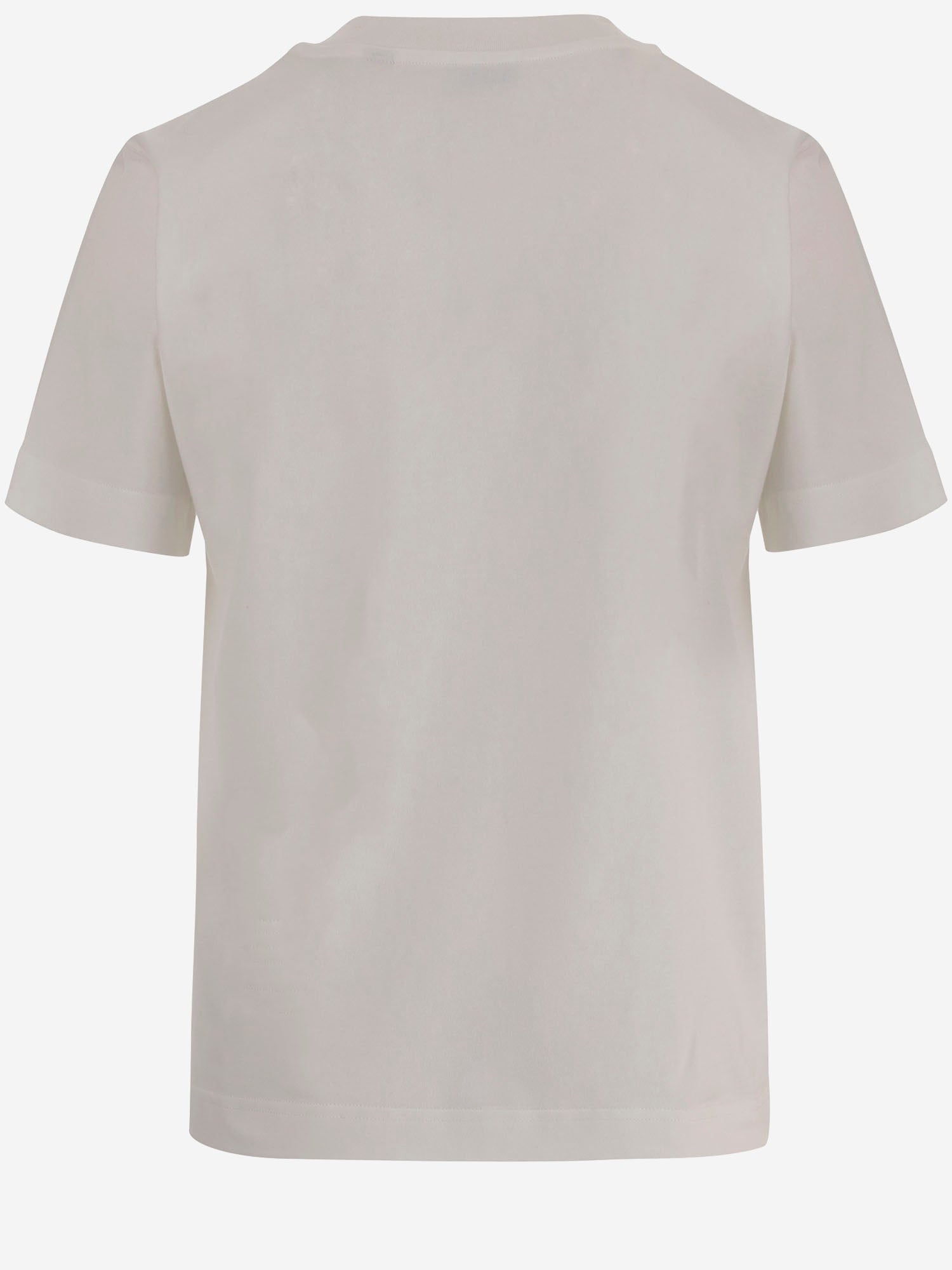 Burberry T-SHIRT IN COTONE, view 2