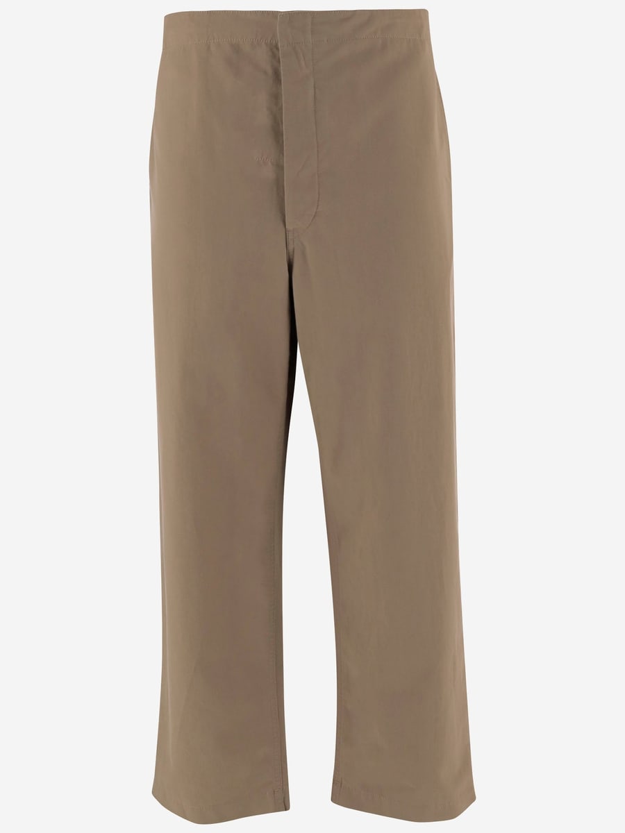 The Row PANTALONI AMPI IN COTONE
