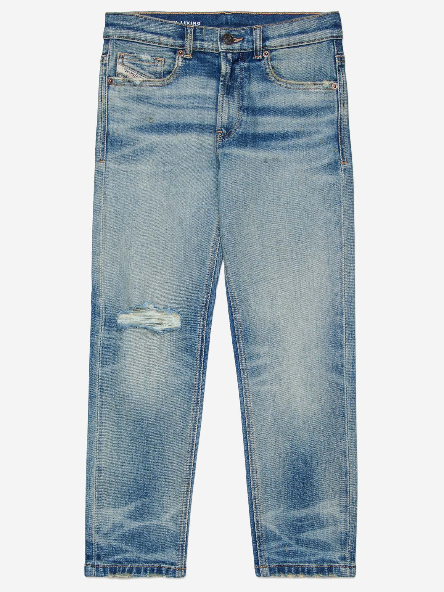 DIESEL KIDS JEANS LUCAS IN COTONE STRETCH