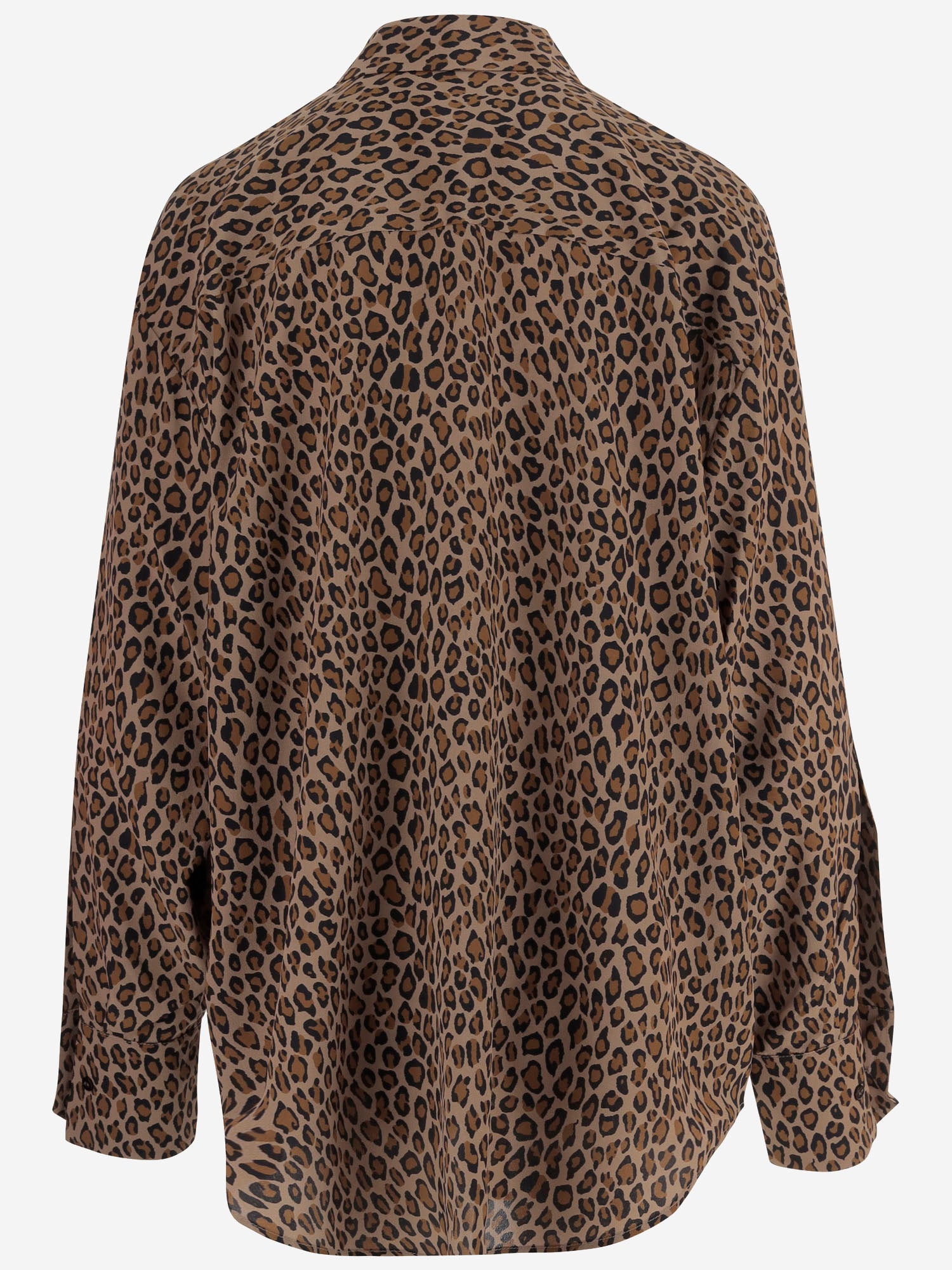 SASUPHI CAMICIA IN SETA CON MOTIVO ANIMALIER, view 2