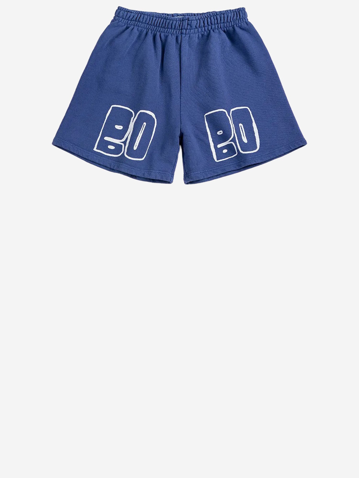 BOBO CHOSES KIDS PANTALONI CORTI IN COTONE CON LOGO
