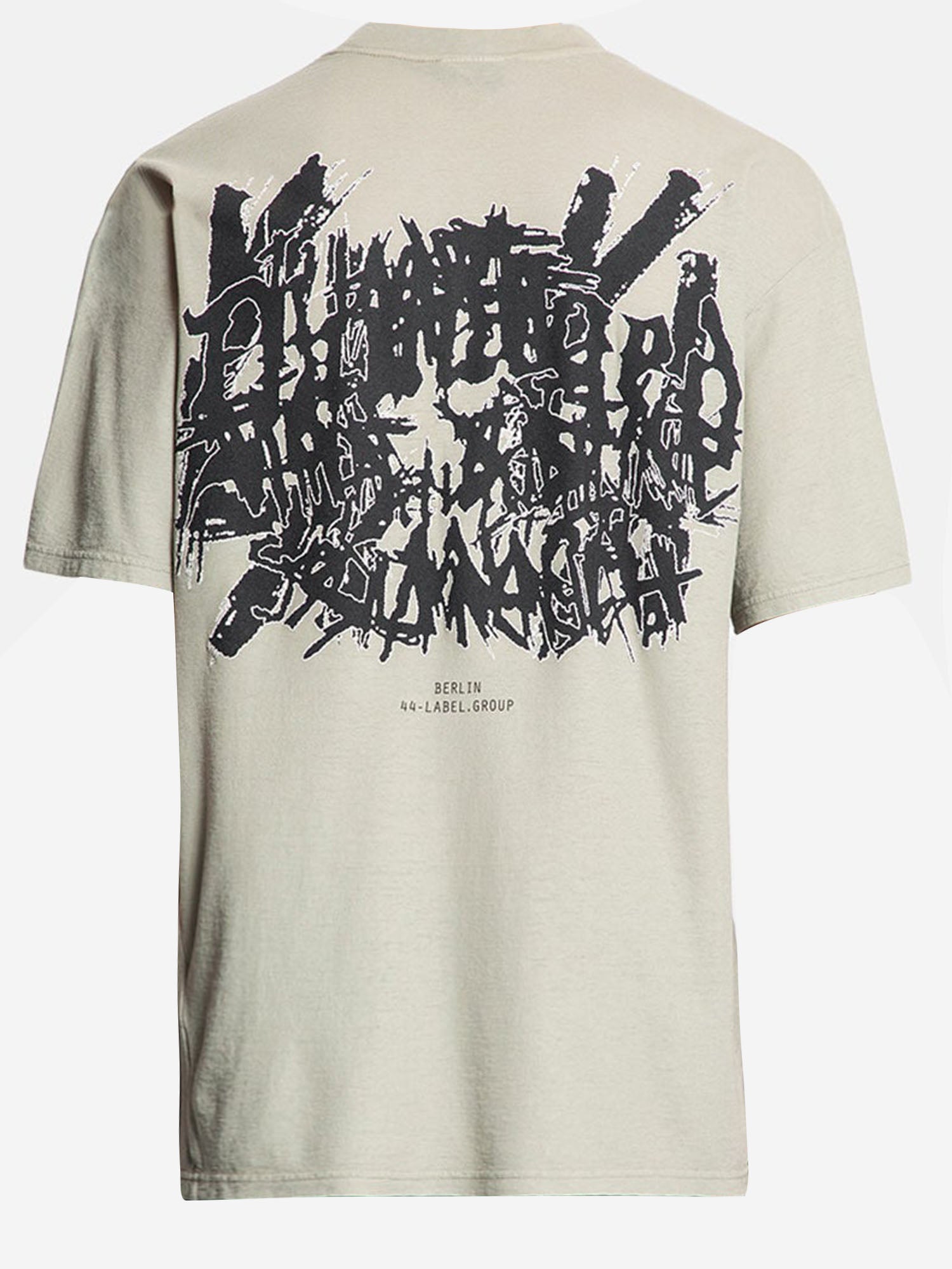 44 LABEL GROUP T-SHIRT IN COTONE CON STAMPA, view 2