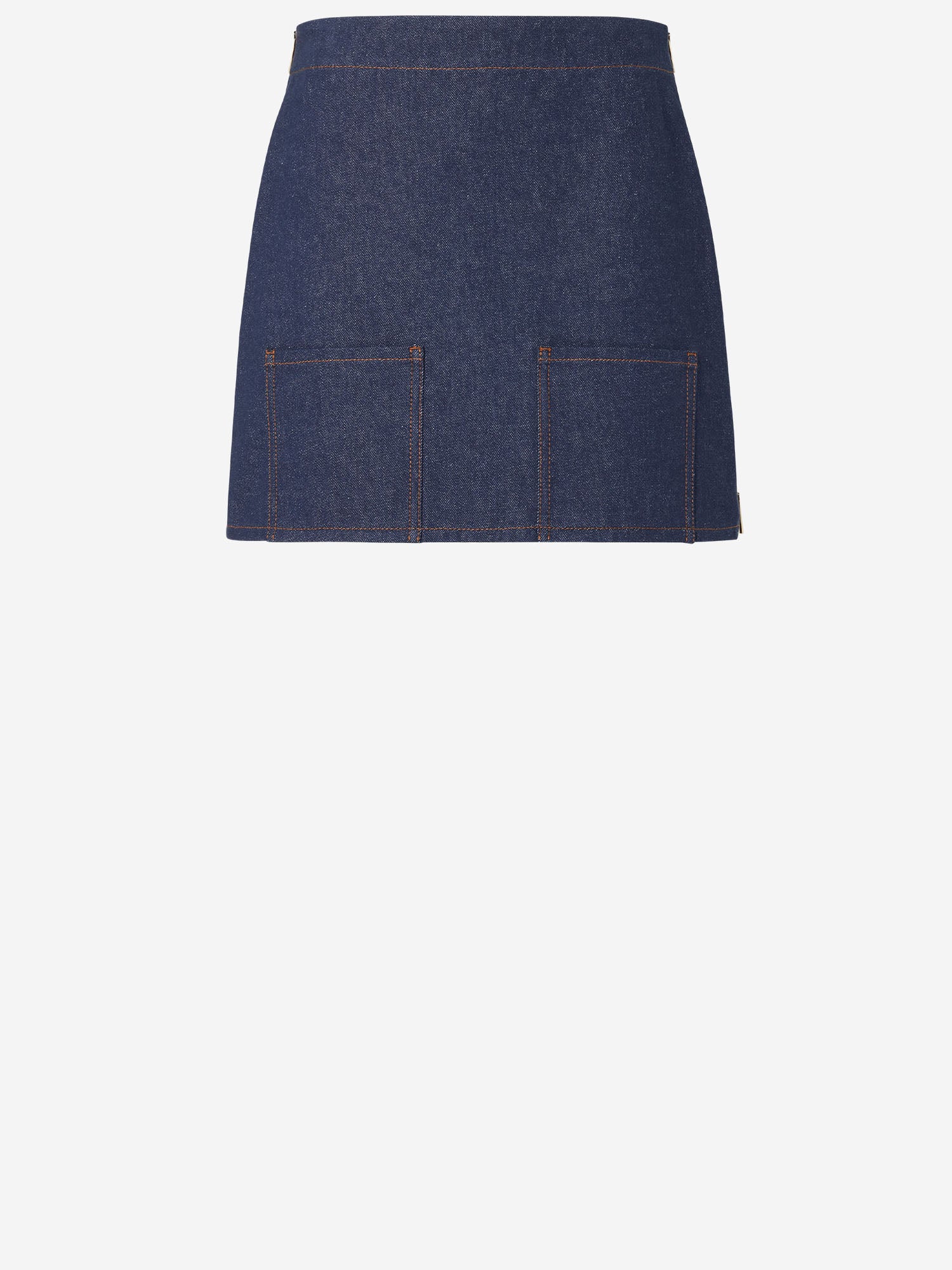 Fendi GONNA IN DENIM DI COTONE