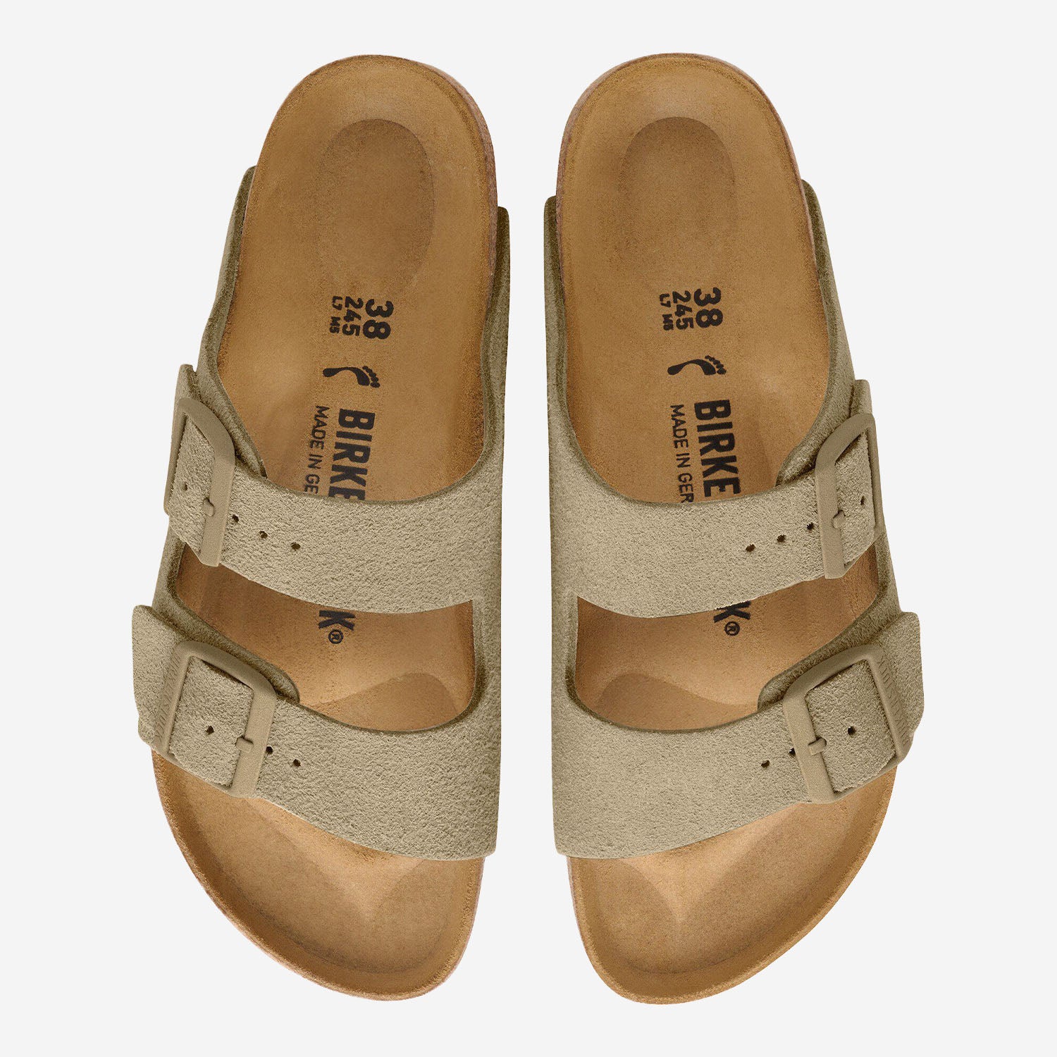 BIRKENSTOCK SANDALI ARIZONA IN SUEDE, view 2