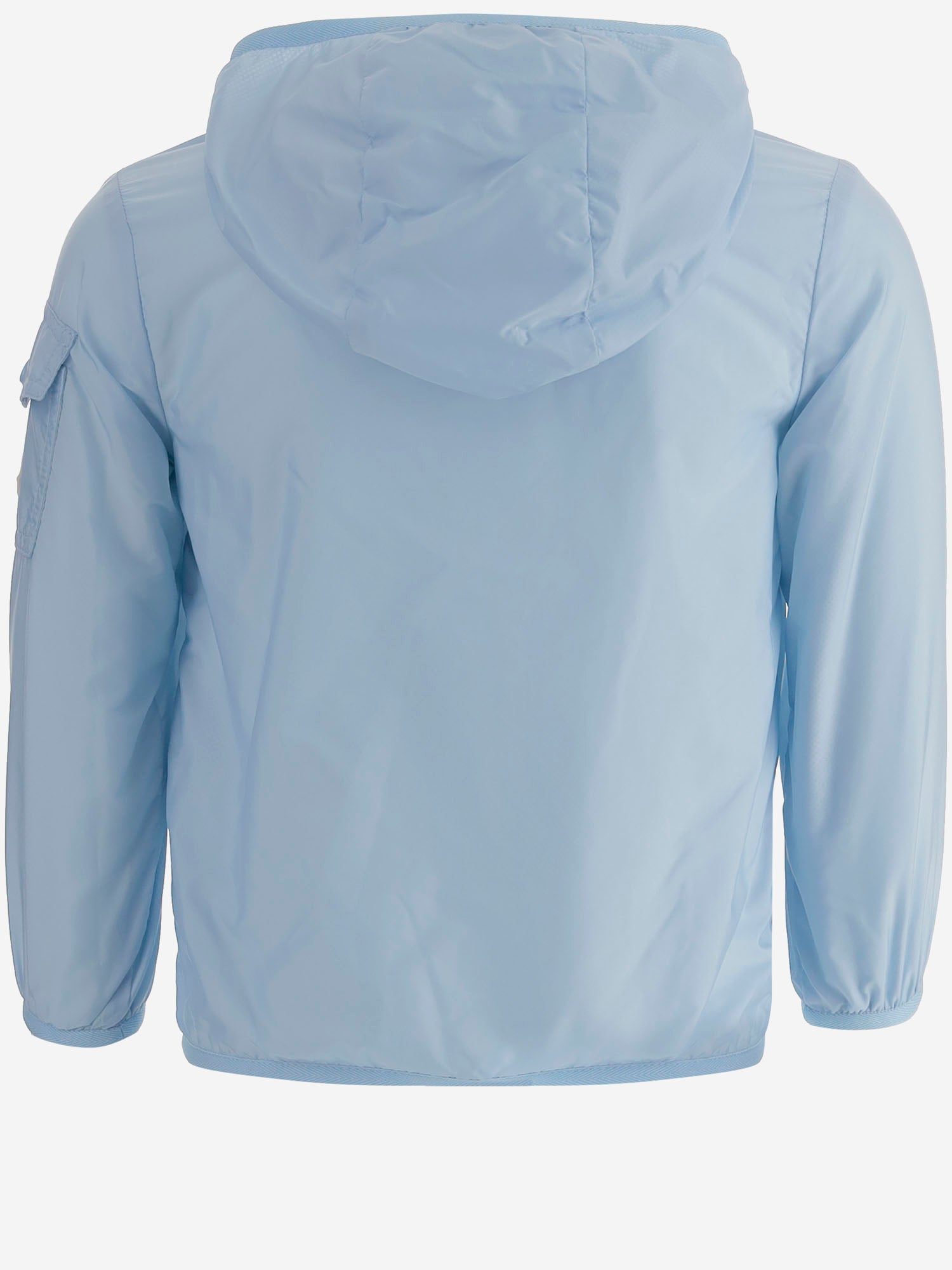 MONCLER ENFANTS GIACCA SONGU IN NYLON CON CAPPUCCIO, view 2