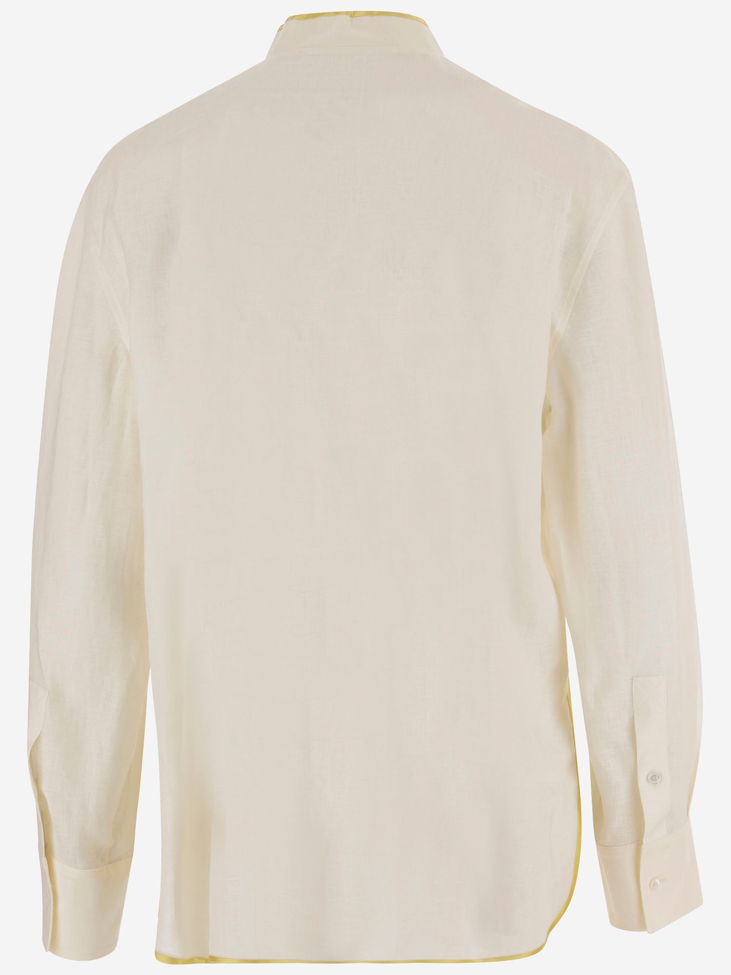 VALENTINO Camicia in lino, view 2