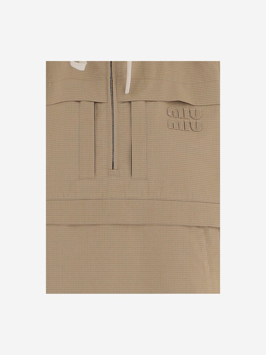 Miu Miu GIACCA BLOUSON IN RIPSTOP, view 3