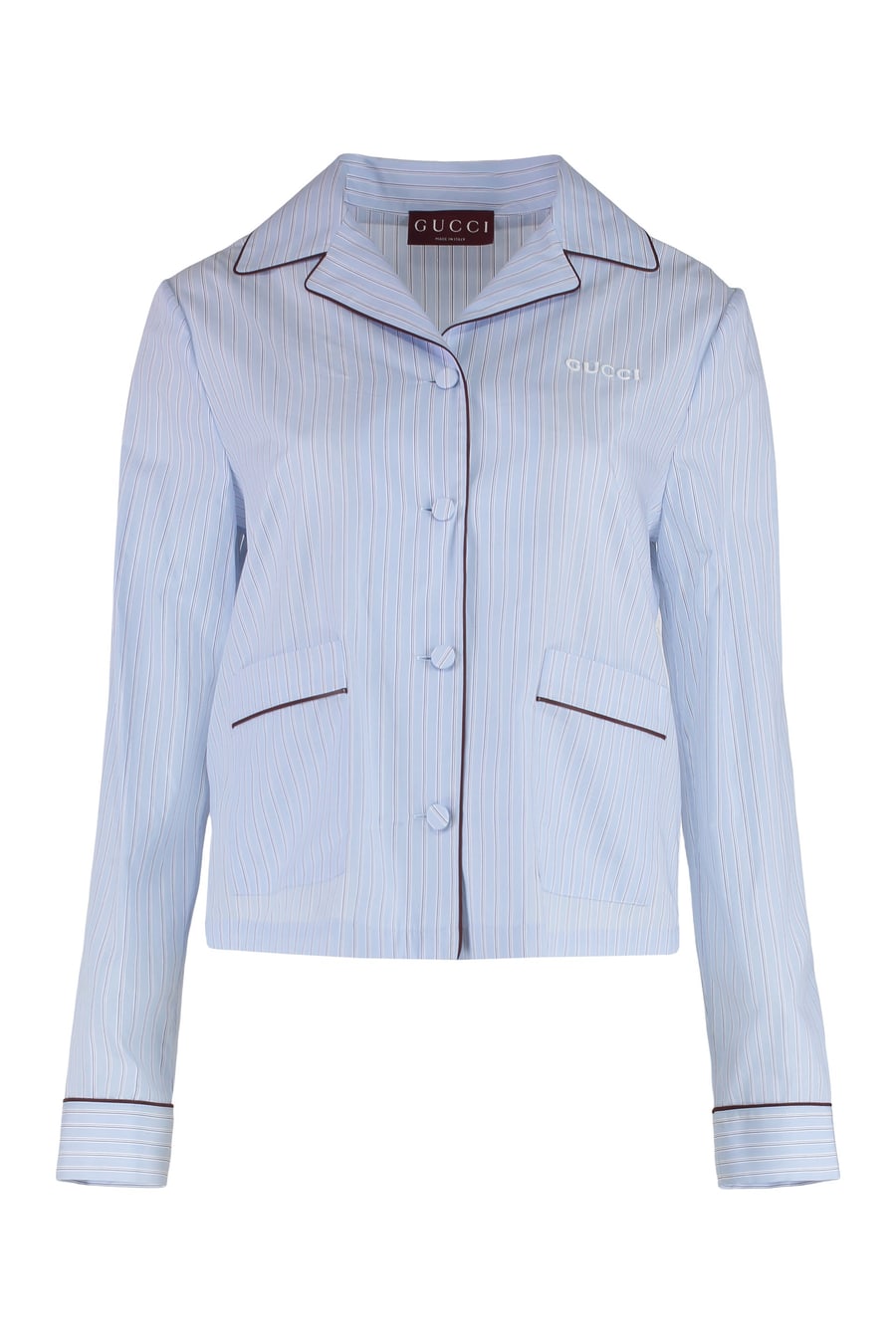 Gucci Camicia in cotone a righe