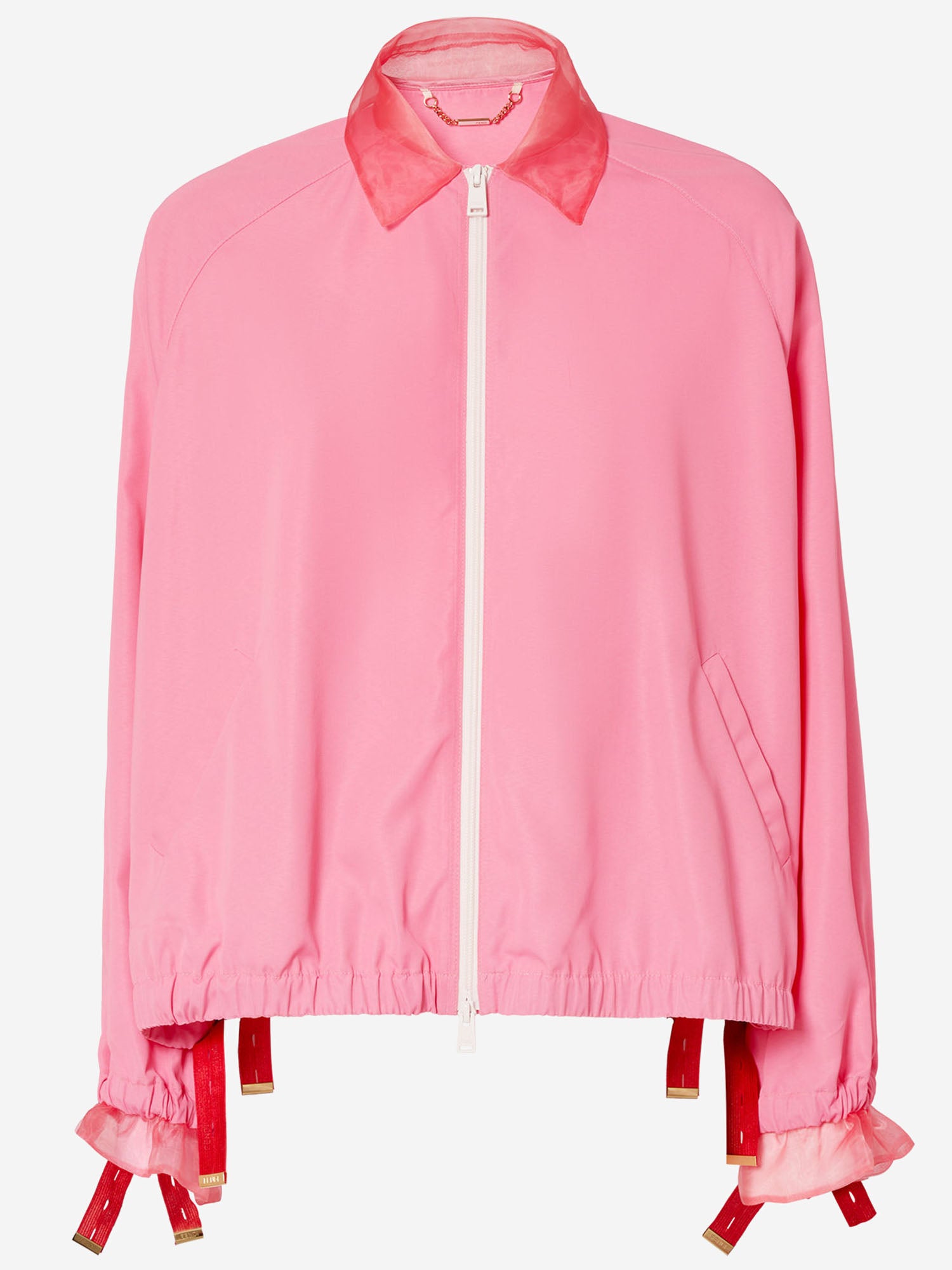 Fendi GIACCA BOMBER IN VISCOSA TECNICA