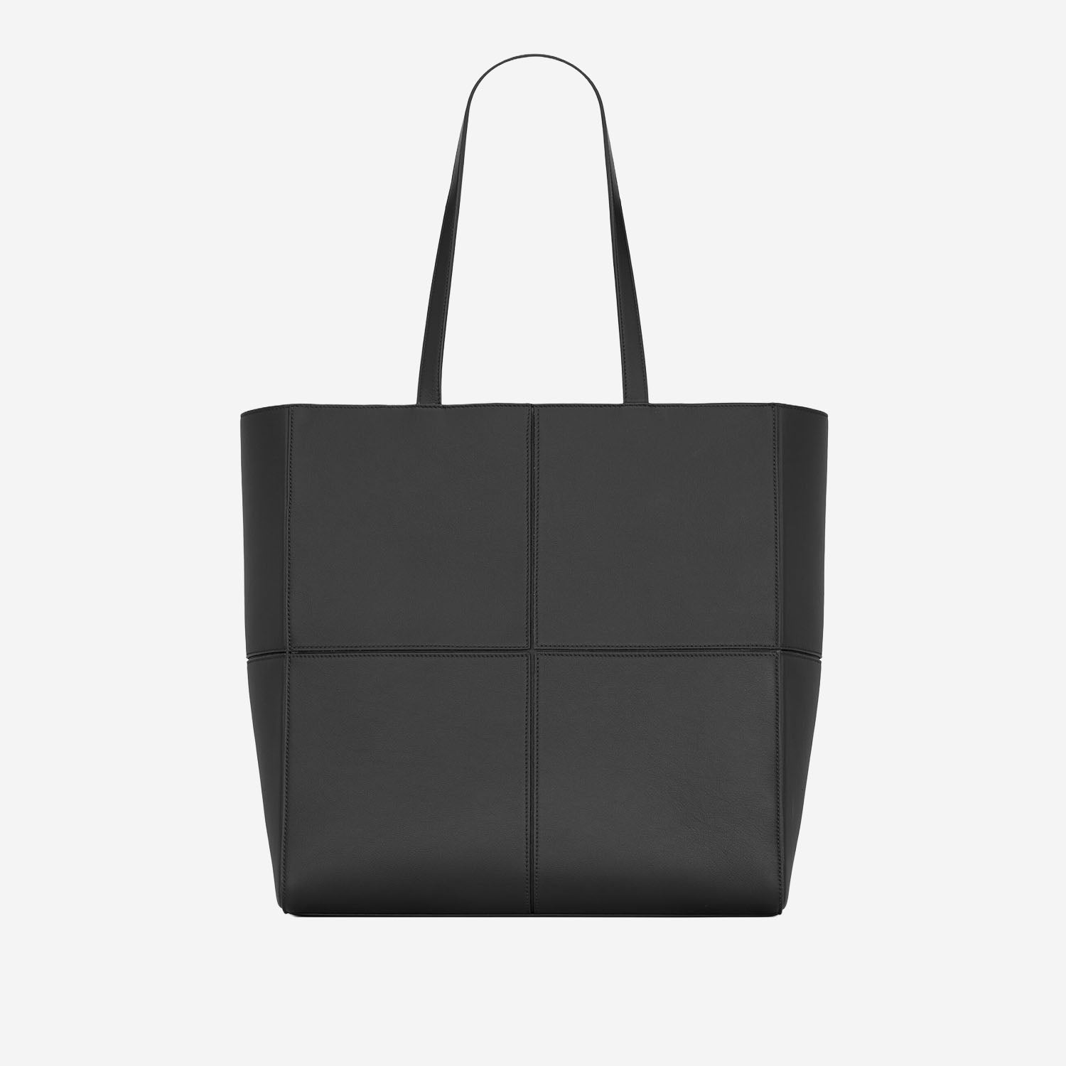 Saint Laurent BORSA TOTE SAINT LAURENT PARIS 4 CARRÉ IN PELLE, view 2