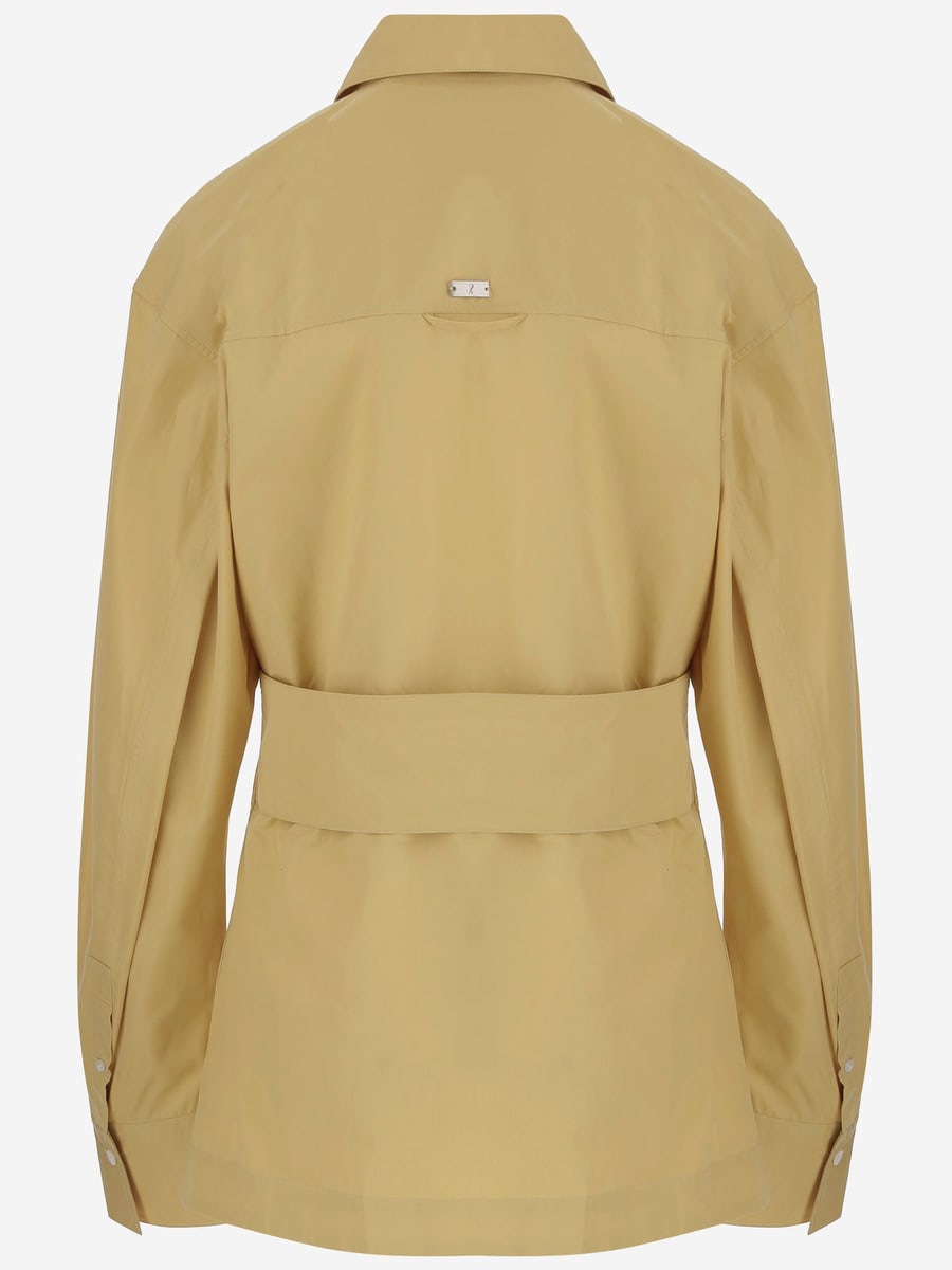 AMI Camicia in cotone con colletto a punta, view 2