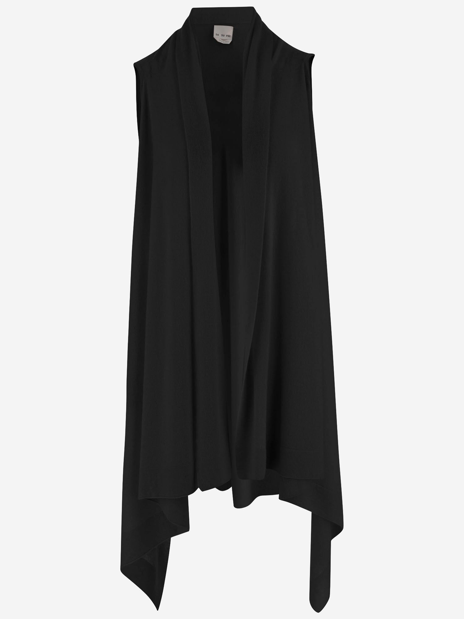 SASUPHI MAGLIA LUNGA IN CASHMERE E SETA