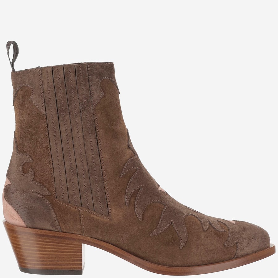 SARTORE STIVALETTI IN SUEDE