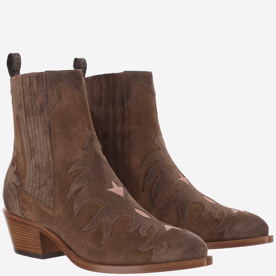 SARTORE STIVALETTI IN SUEDE, view 2