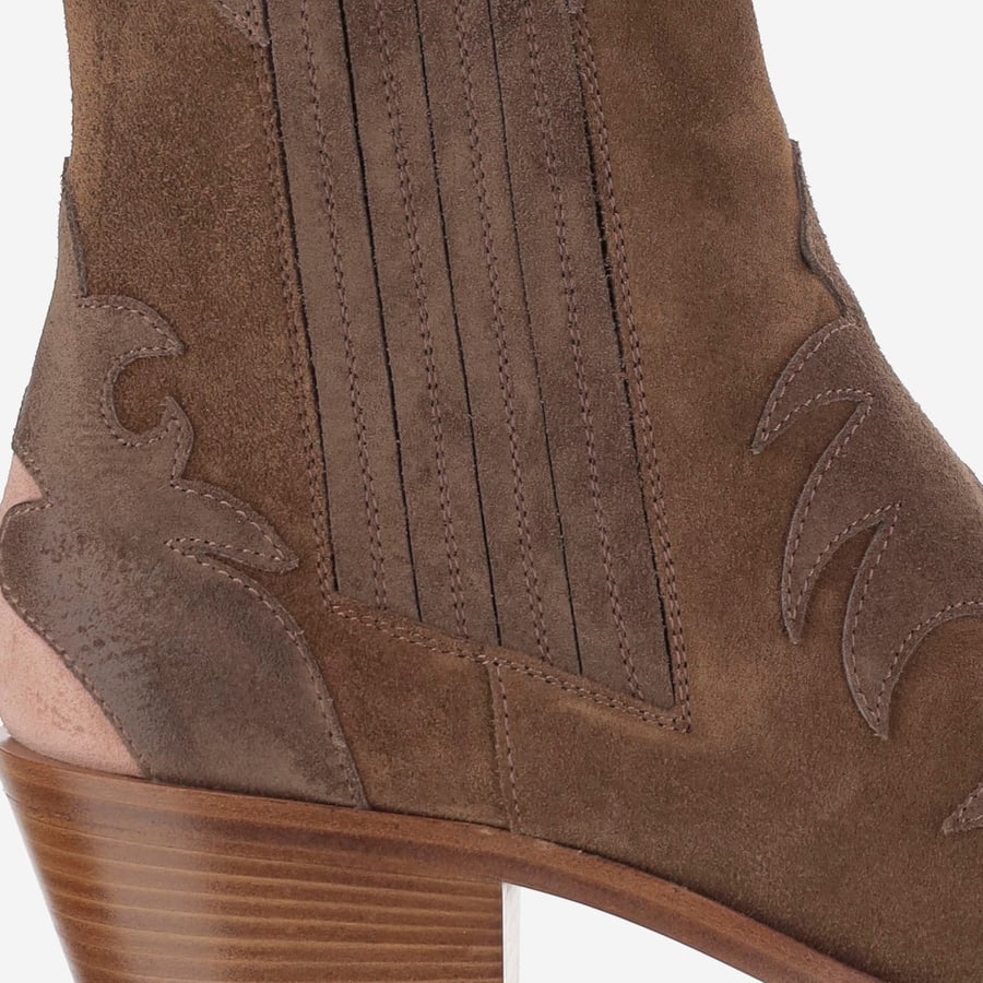 SARTORE STIVALETTI IN SUEDE, view 4