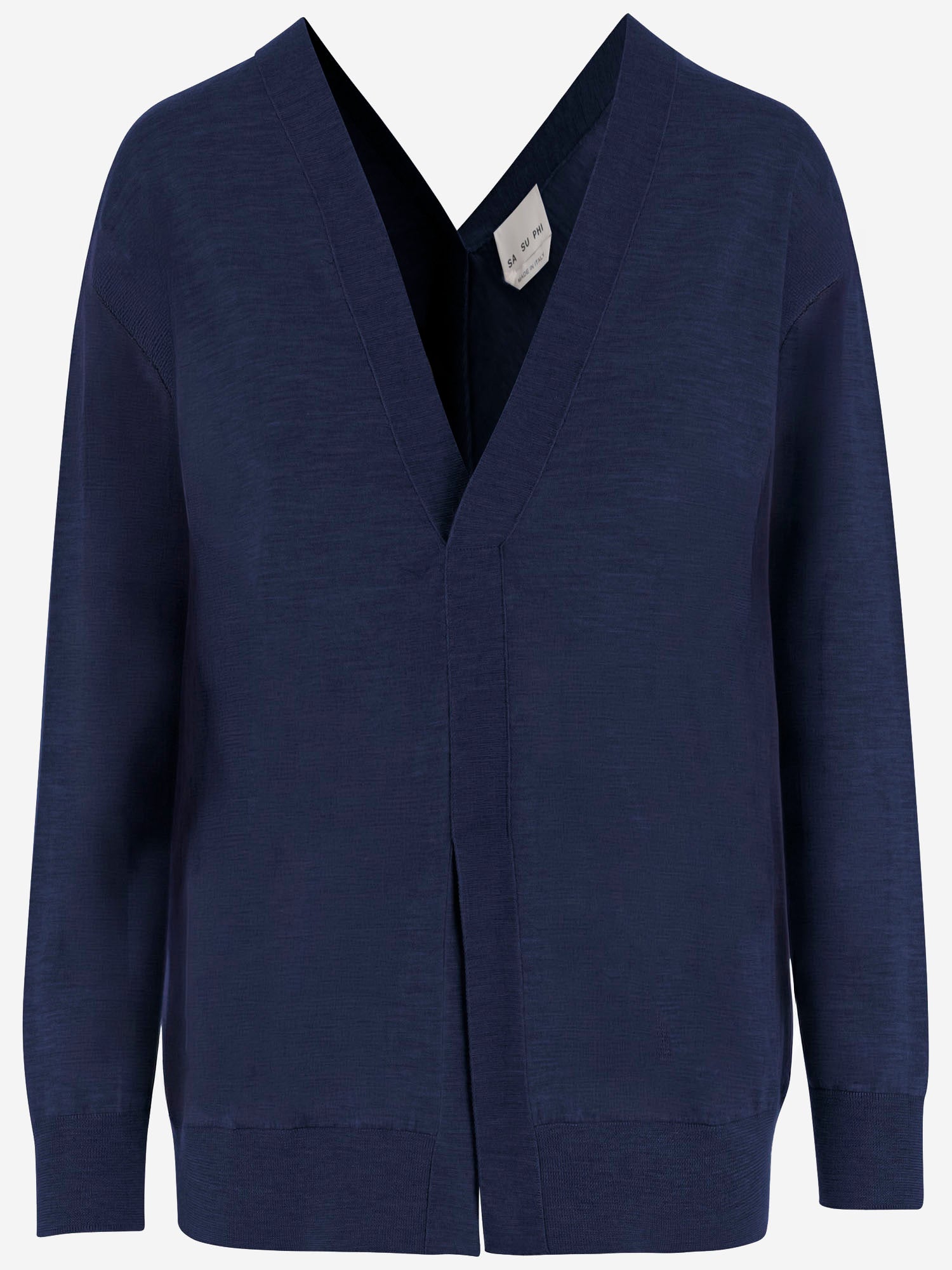 SASUPHI MAGLIA IN MISTO CASHMERE E SETA