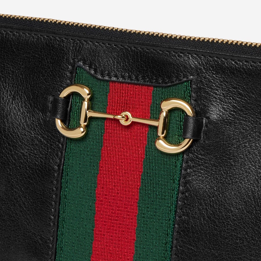 Gucci BORSA GUCCI HORSEBIT WEB MINI, view 4