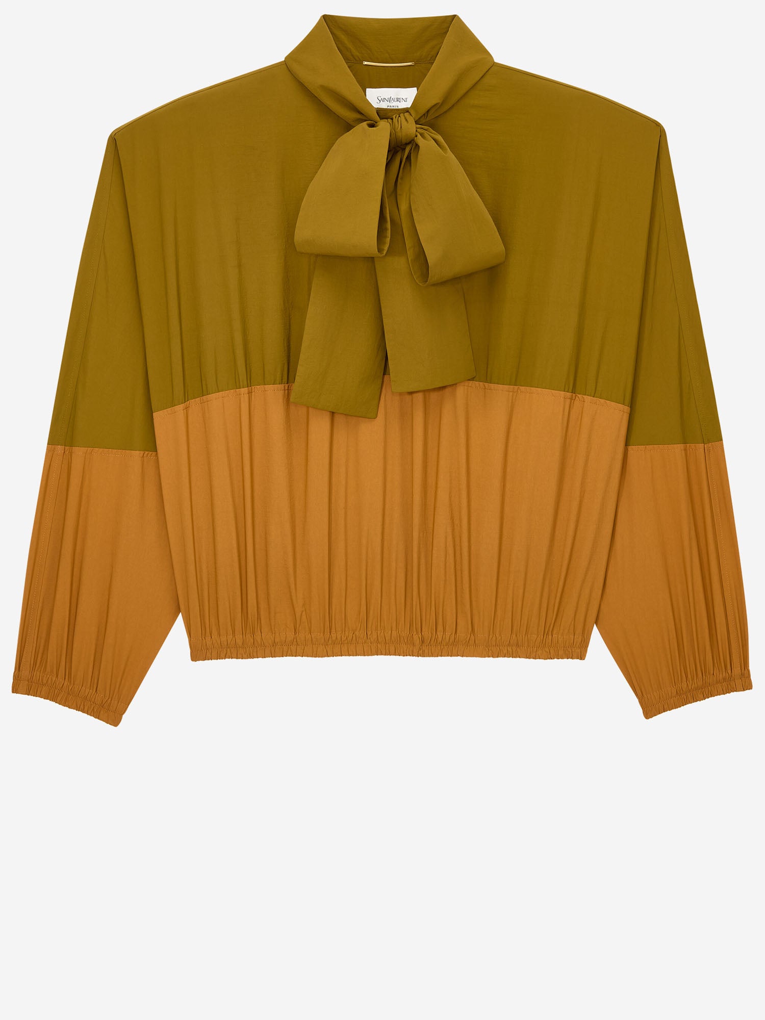 Saint Laurent Giacca a vento in faille di nylon