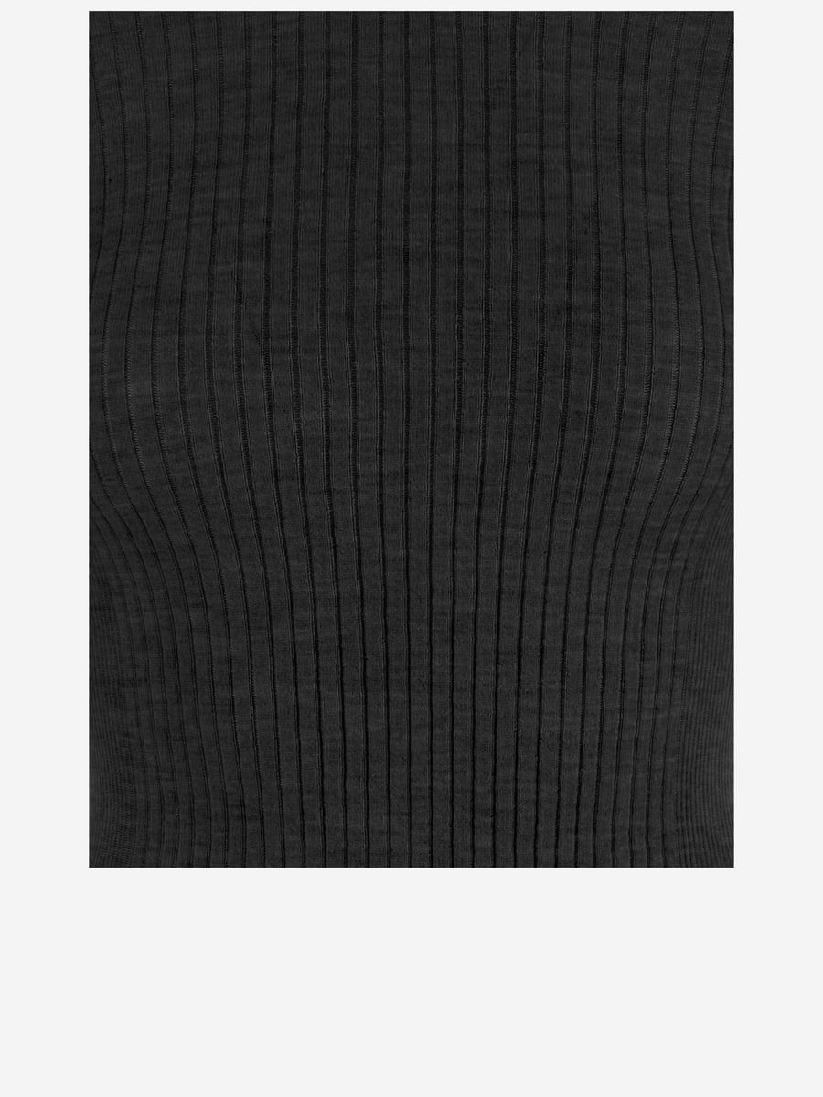SASUPHI MAGLIA IN CASHMERE E SETA, view 3
