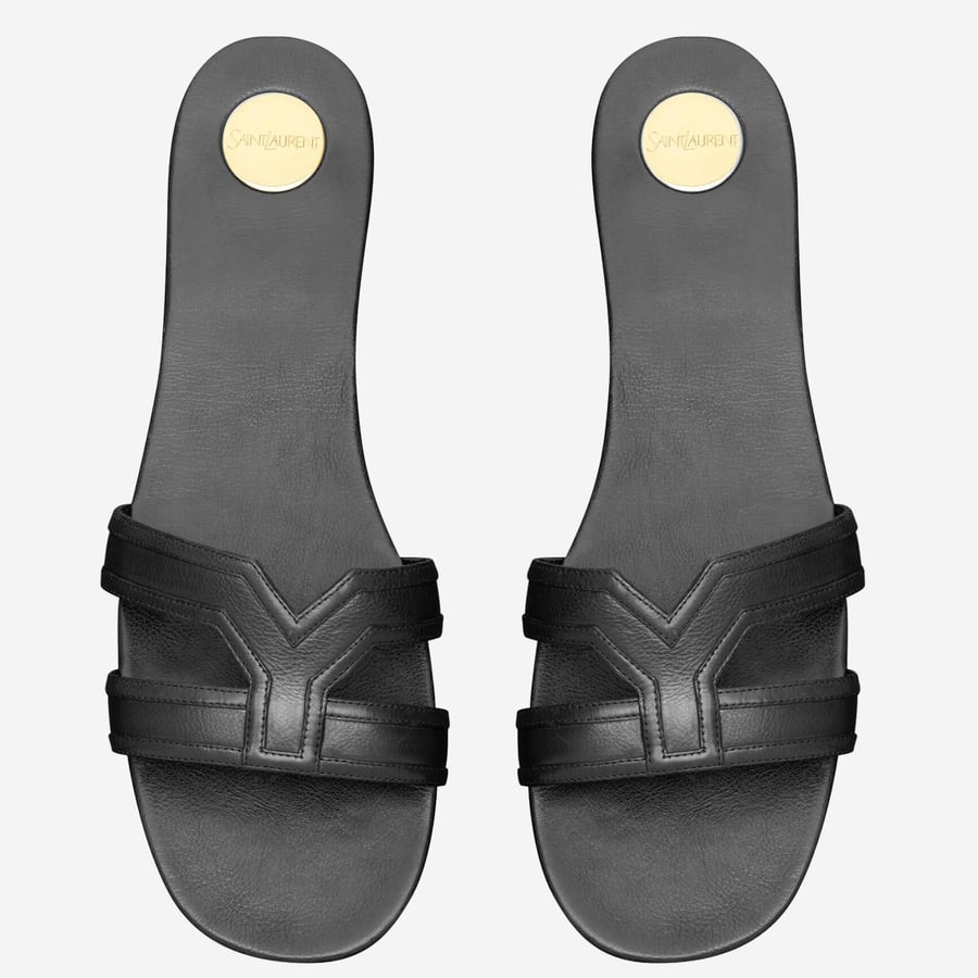 Saint Laurent SANDALI MABROUKA in pelle, view 2