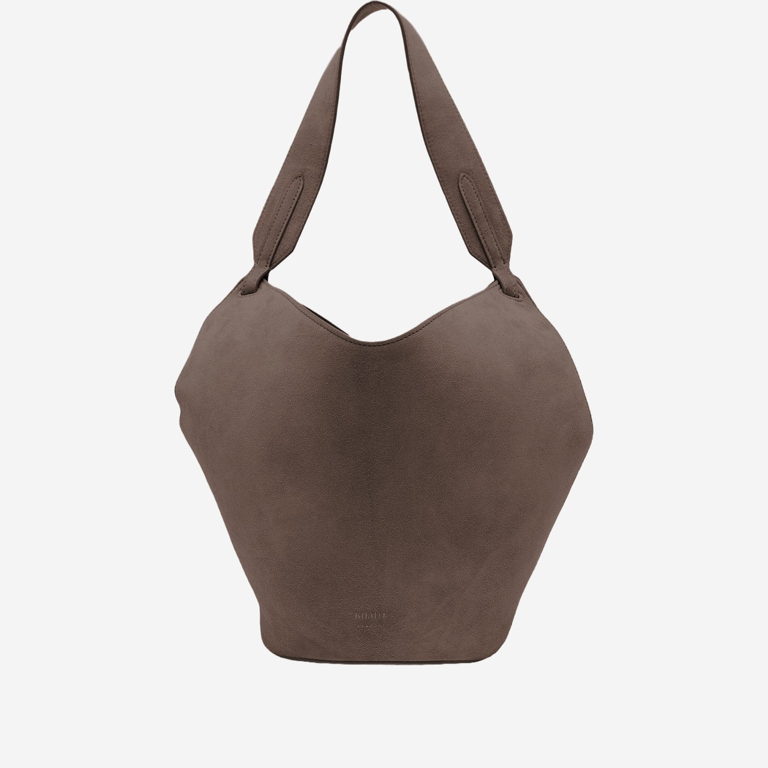KHAITE BORSA LOTUS MINI IN PELLE SCAMOSCIATA