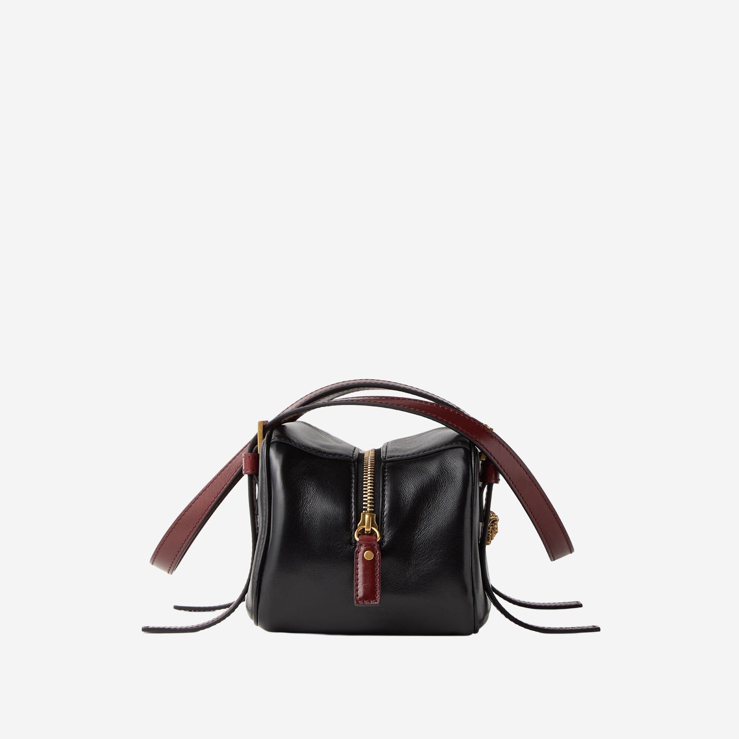 Versace BORSA BOWLING EMBLÈME IN NAPPA, view 2