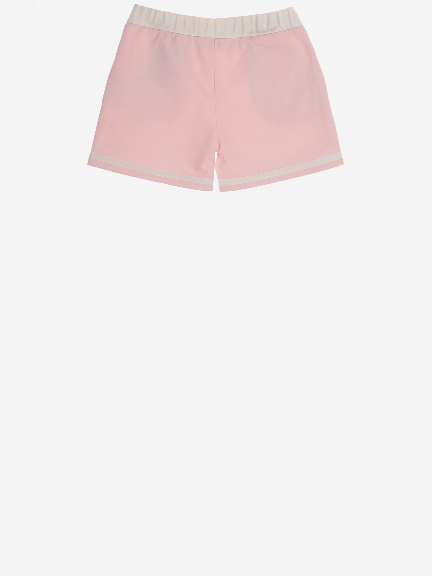 MONCLER ENFANTS PANTALONI CORTI IN COTONE STRETCH, view 2