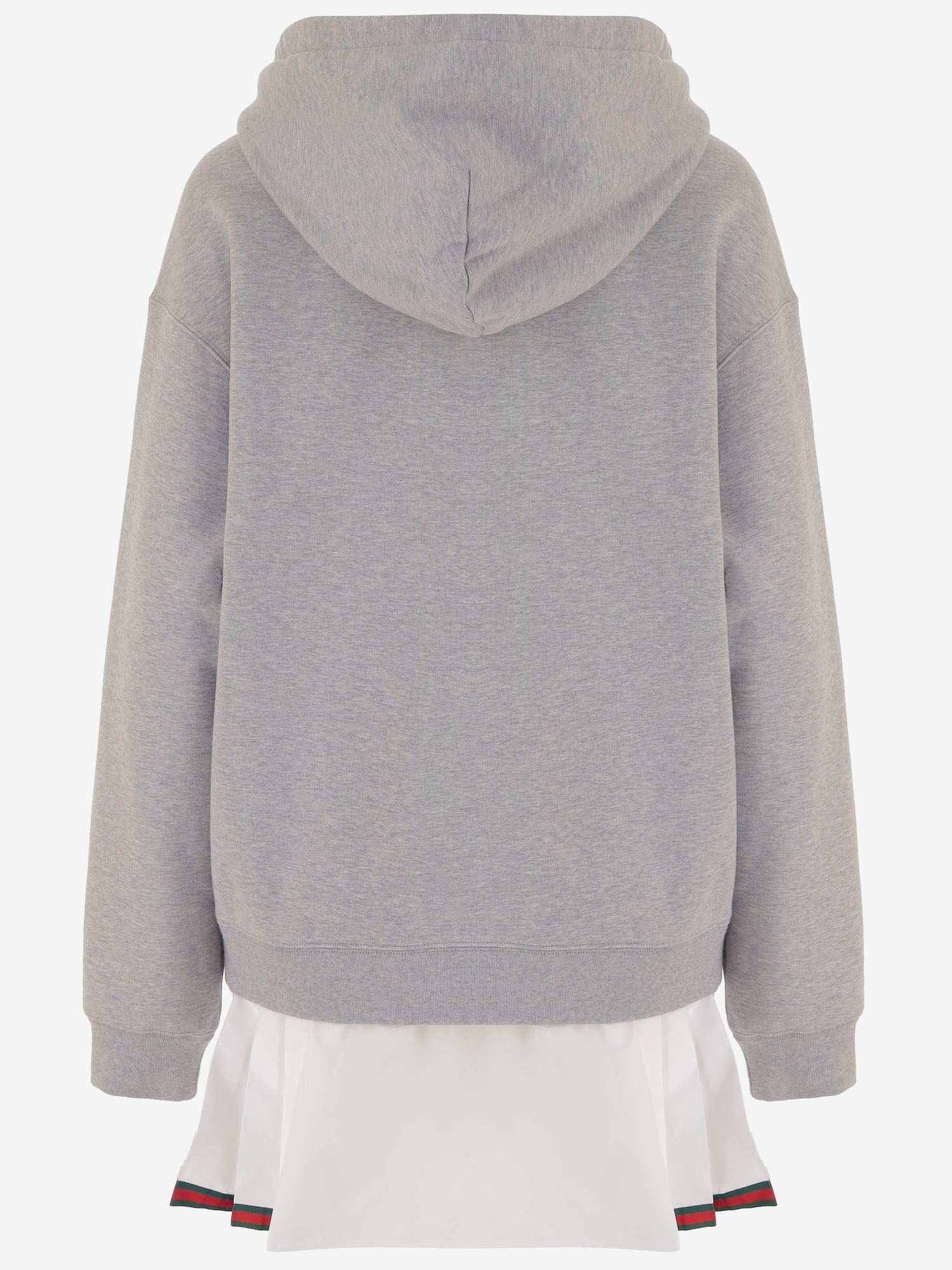 Gucci ABITO IN COTONE CON GONNA PLISSÉ, view 2