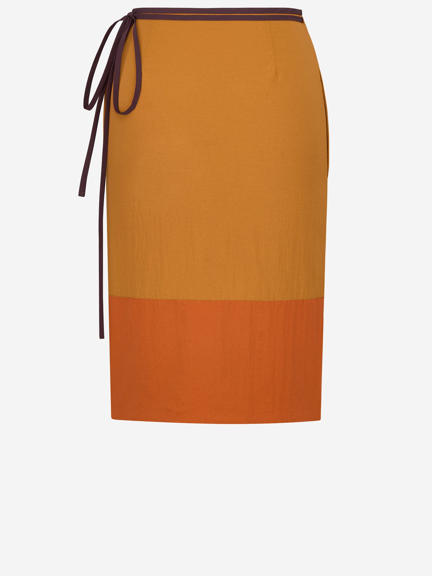 Saint Laurent GONNA A MATITA IN NYLON, view 2