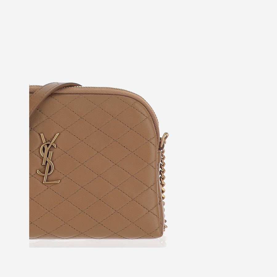 Saint Laurent BORSA A SPALLA GABY IN PELLE TRAPUNTATA, view 4