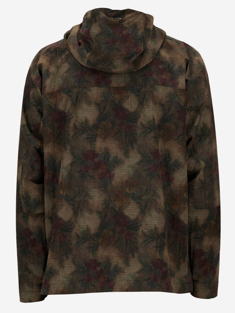 Herno PARKA IN TROPICAL PATTERN RIPSTOP, view 2
